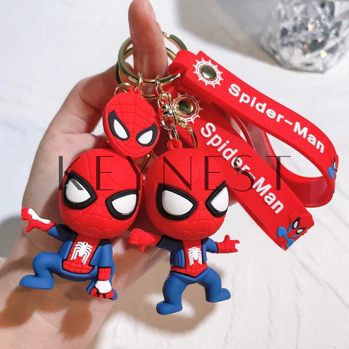 Porte-Clé Marvel Spider-Man – L’héroïsme à portée de main 🕷️🕸️