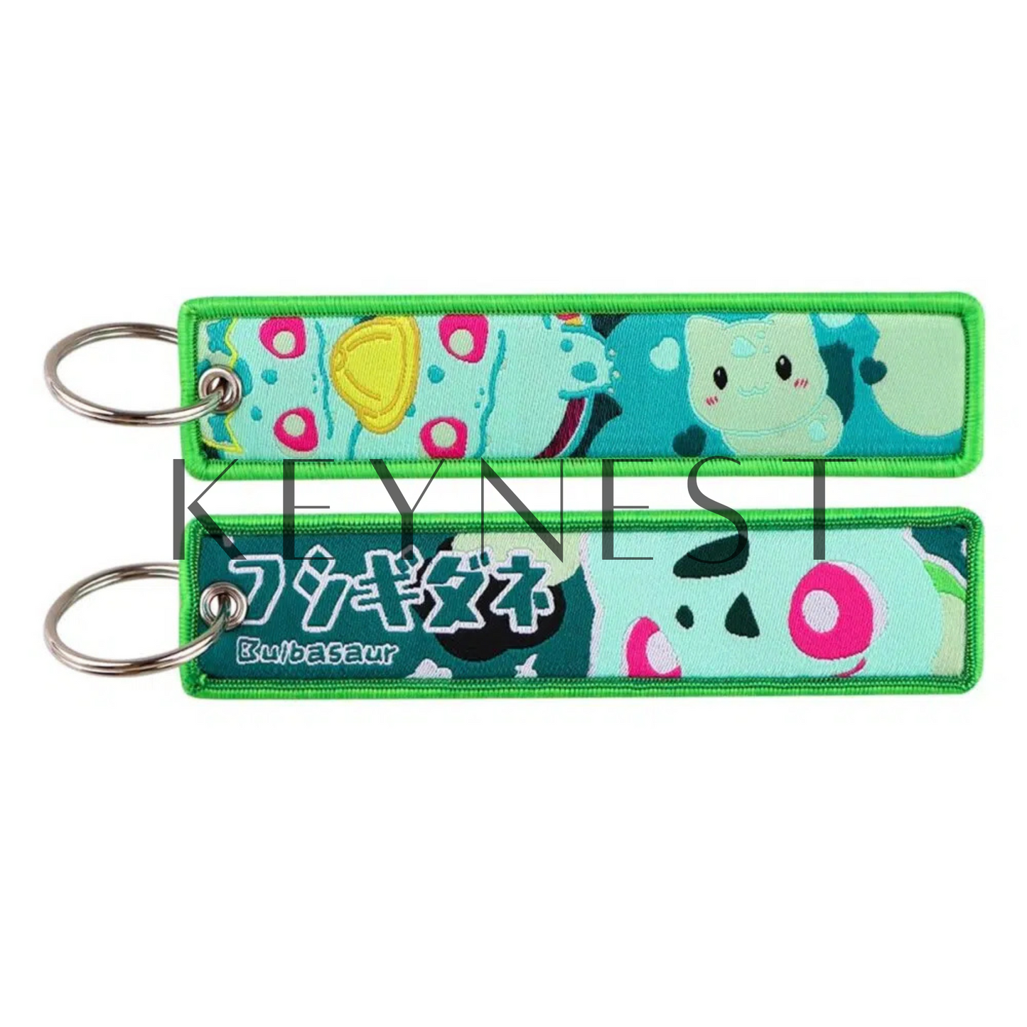 Long Porte-Clé Pokémon Bulbizarre – Le charme naturel toujours avec toi 🍃🌱