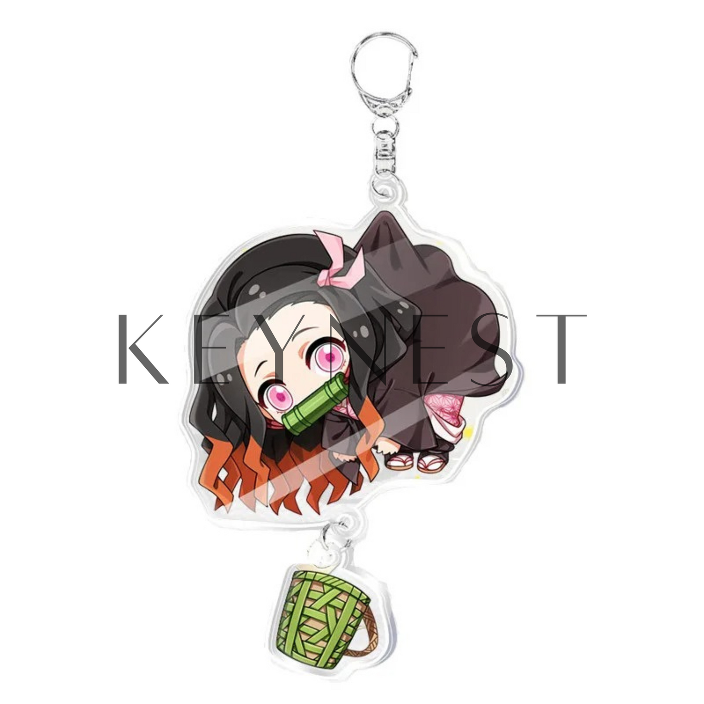 Demon Slayer Acrylic Keychain – 18 Designs Available! ✨