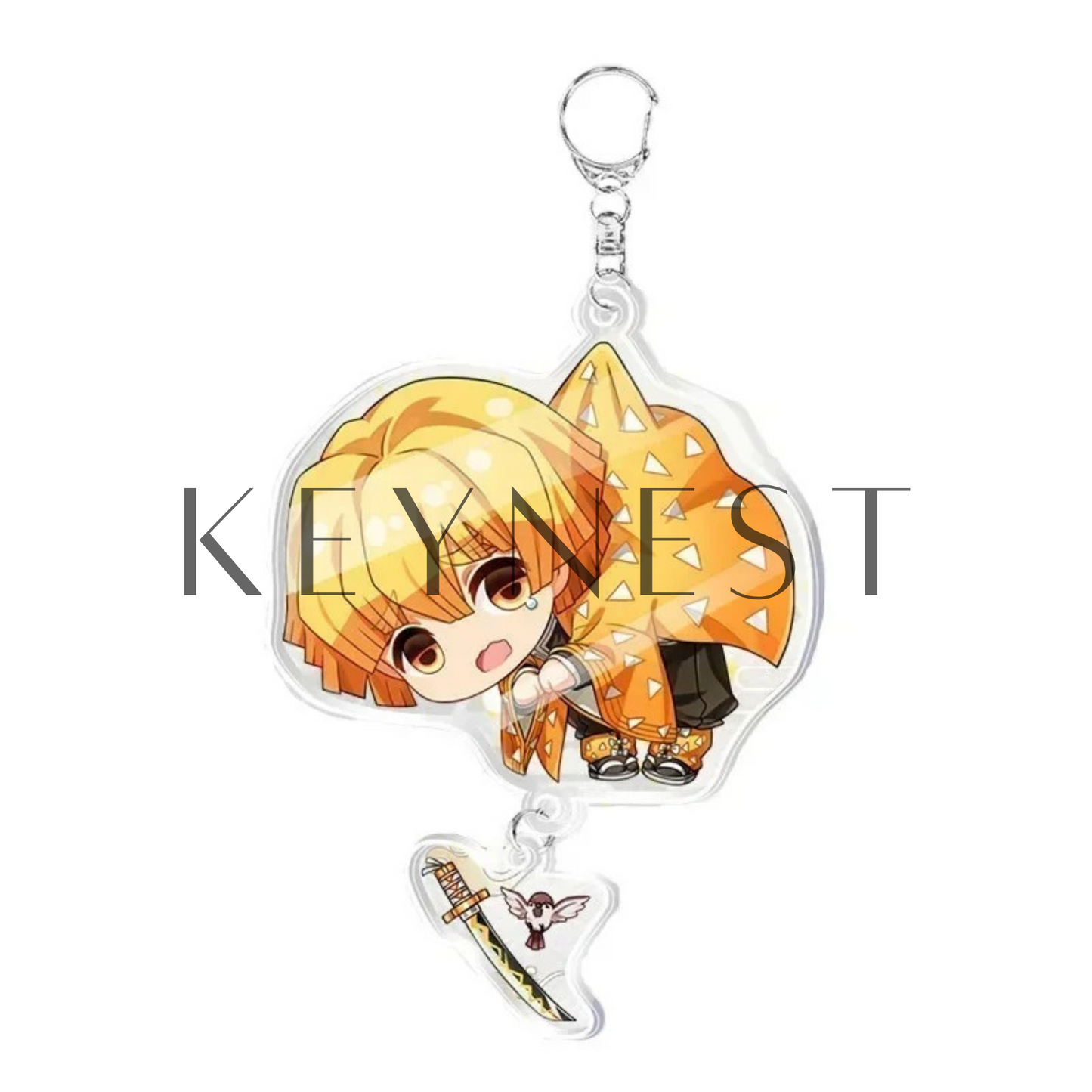 Demon Slayer Acrylic Keychain – 18 Designs Available! ✨