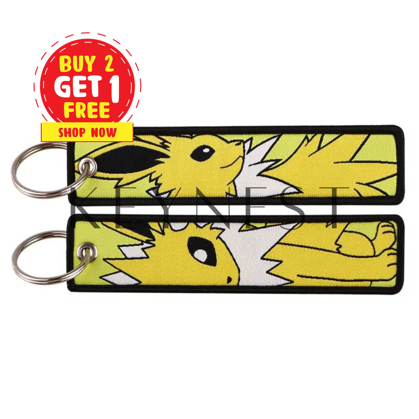 Long Porte-Clé Pokémon Voltali – L’éclair de style qui ne passe pas inaperçu ⚡💨