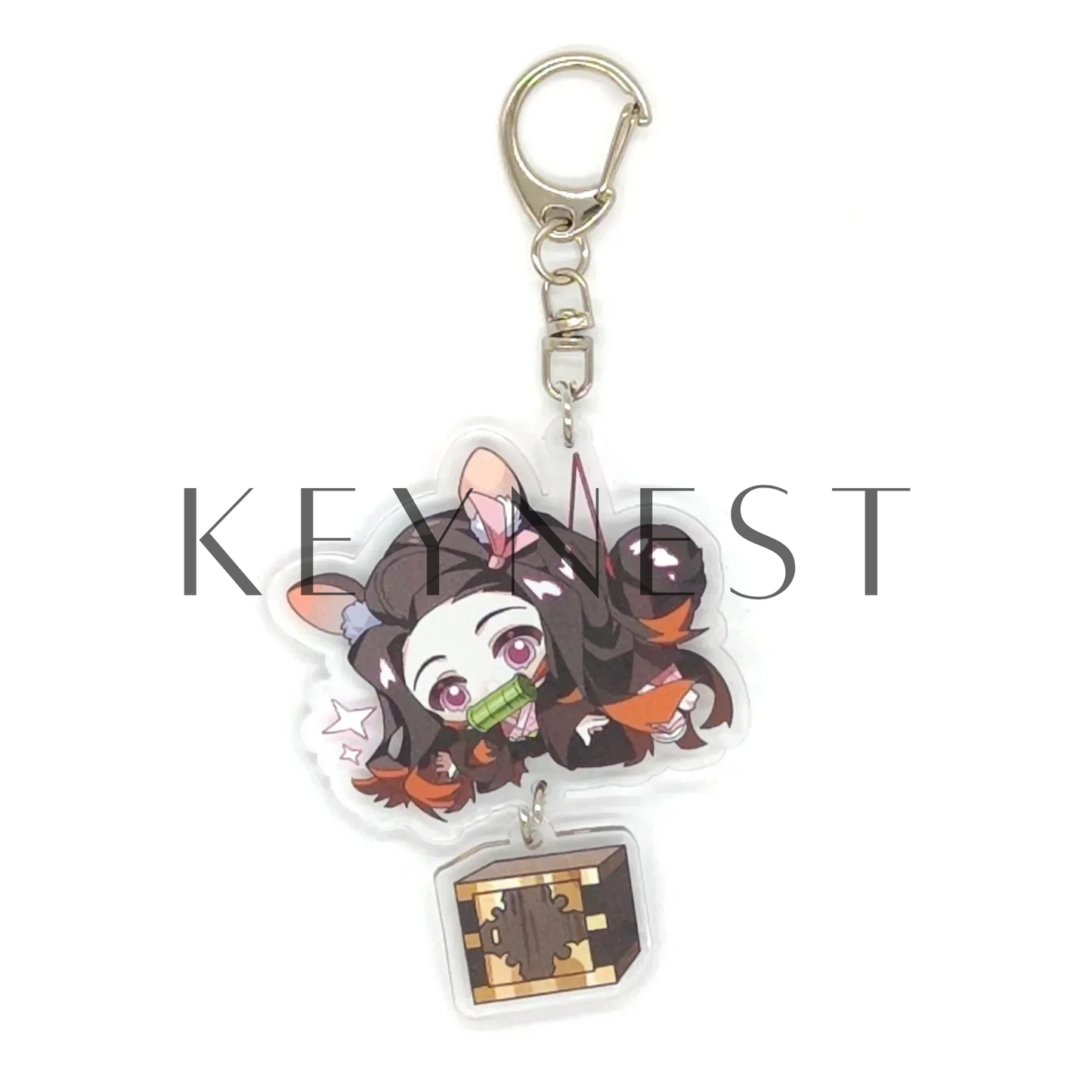 Demon Slayer Acrylic Keychain – 18 Designs Available! ✨