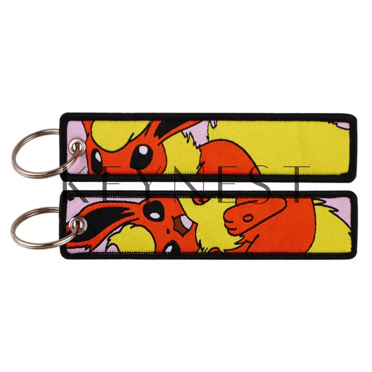 Long Porte-Clé Pokémon Pyroli – La flamme de ton style 🔥🐾