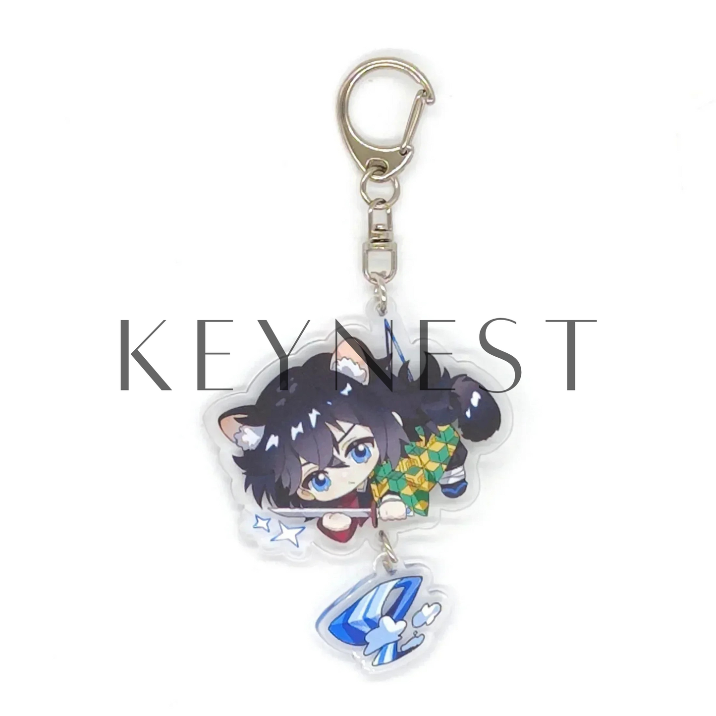 Demon Slayer Acrylic Keychain – 18 Designs Available! ✨