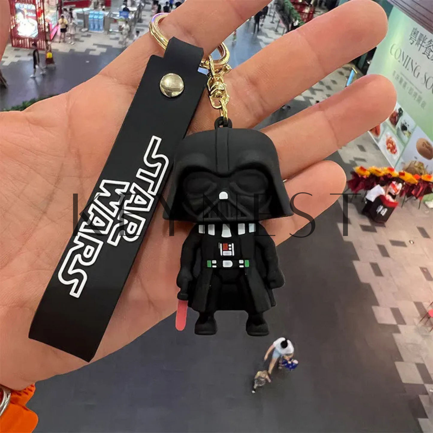 Porte-Clé Star Wars – Dark Vador et Stormtrooper (2 modèles différents) 🌌⚔️