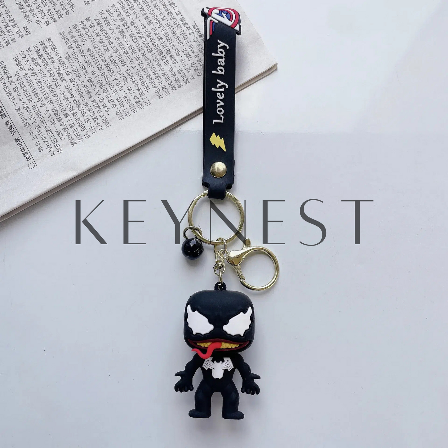 Porte-Clé Marvel Venom – Le symbiote légendaire qui t’accompagne partout 🖤💀
