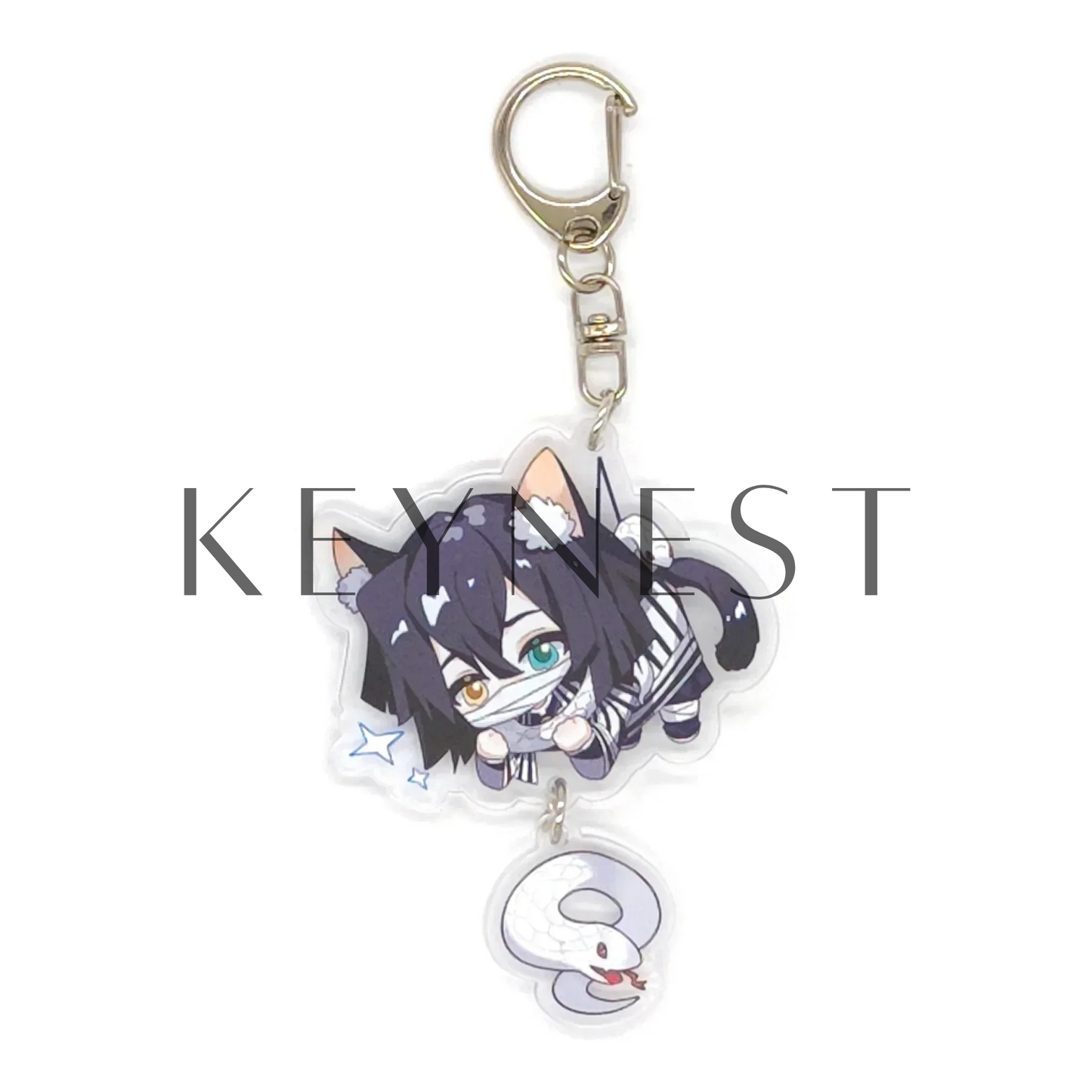 Demon Slayer Acrylic Keychain – 18 Designs Available! ✨