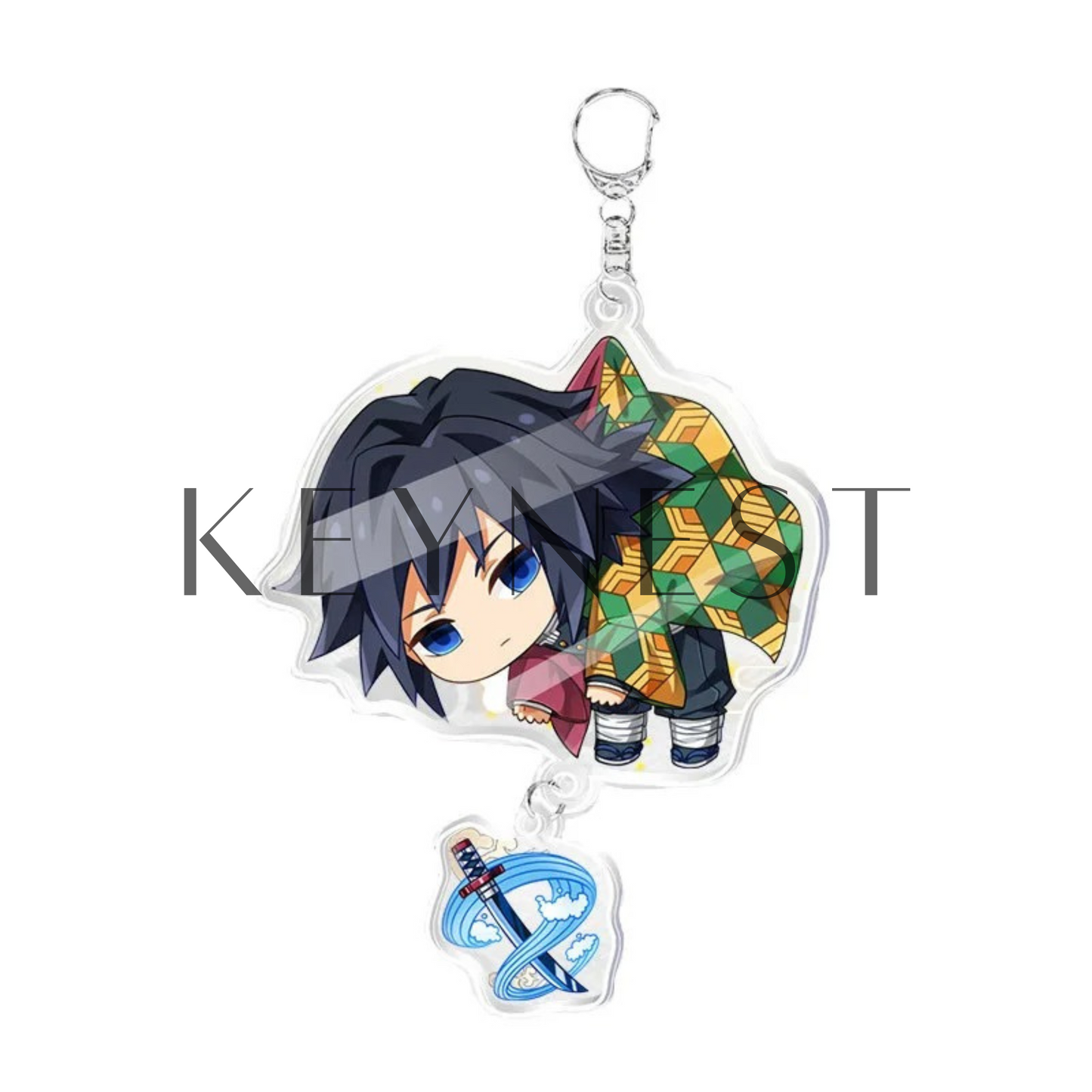 Demon Slayer Acrylic Keychain – 18 Designs Available! ✨