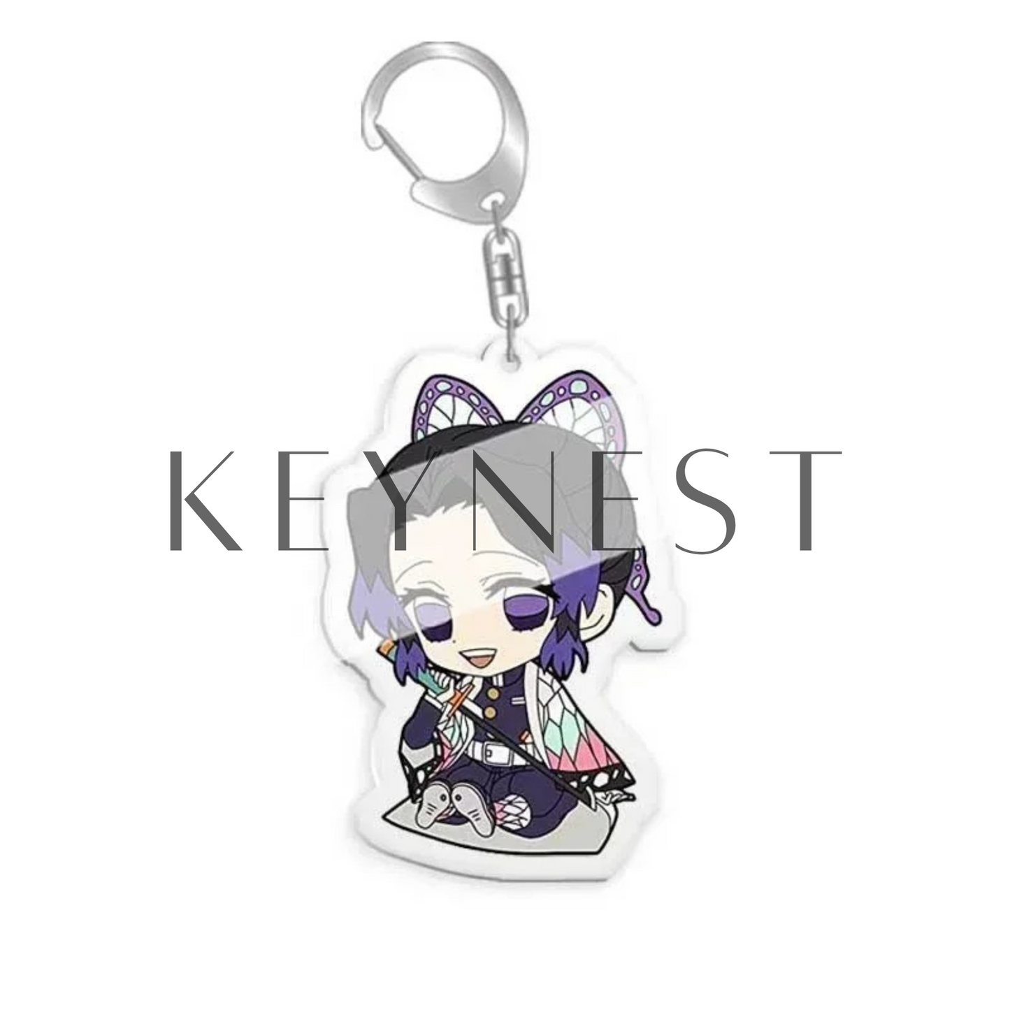 Demon Slayer Acrylic Keychain – 18 Designs Available! ✨