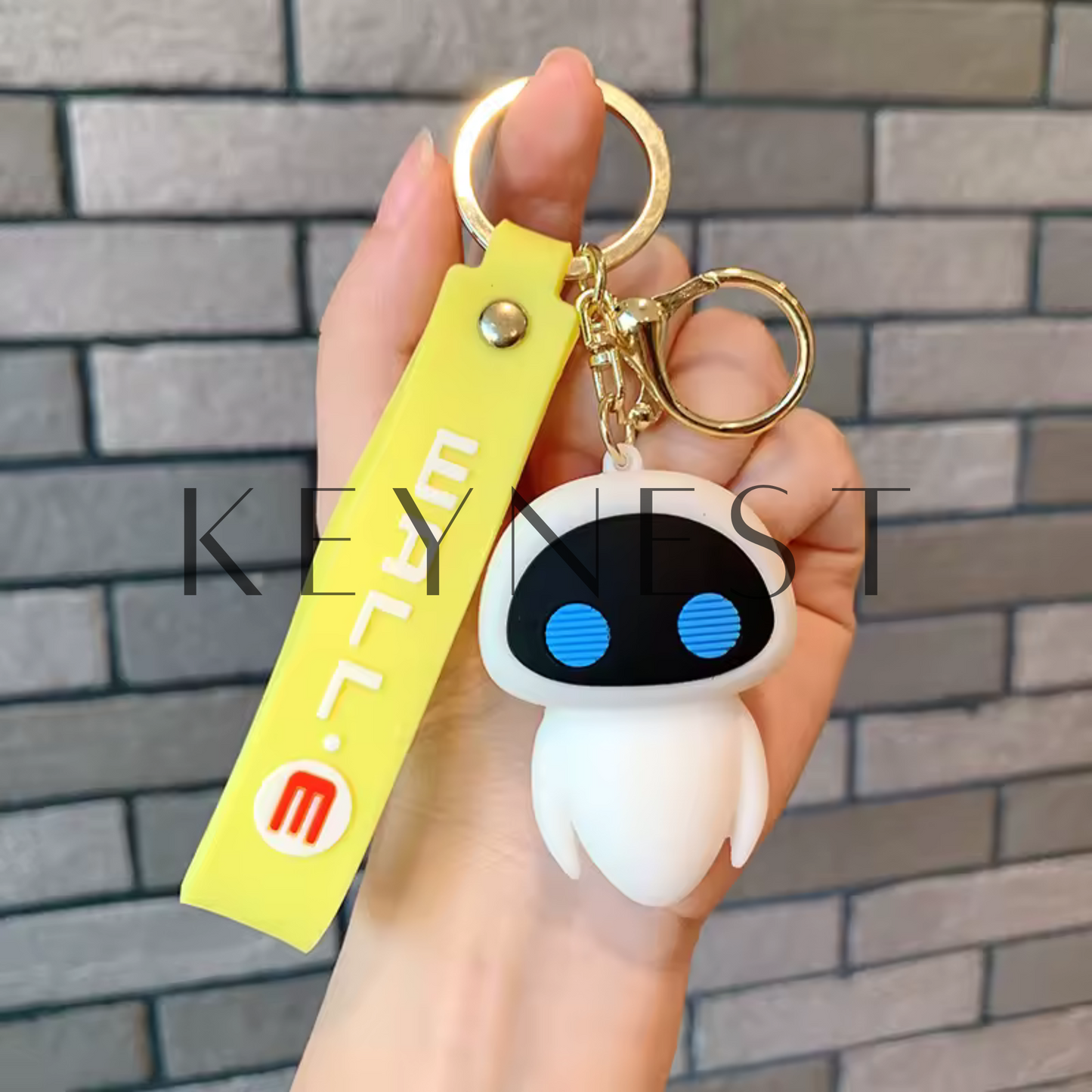 Porte-clé WALL-E – 2 modèles : WALL-E & EVE 🤖