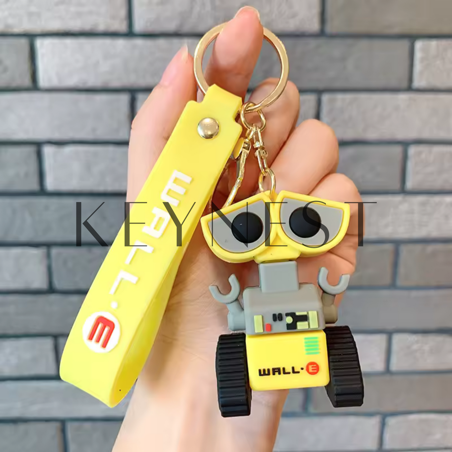 Porte-clé WALL-E – 2 modèles : WALL-E & EVE 🤖