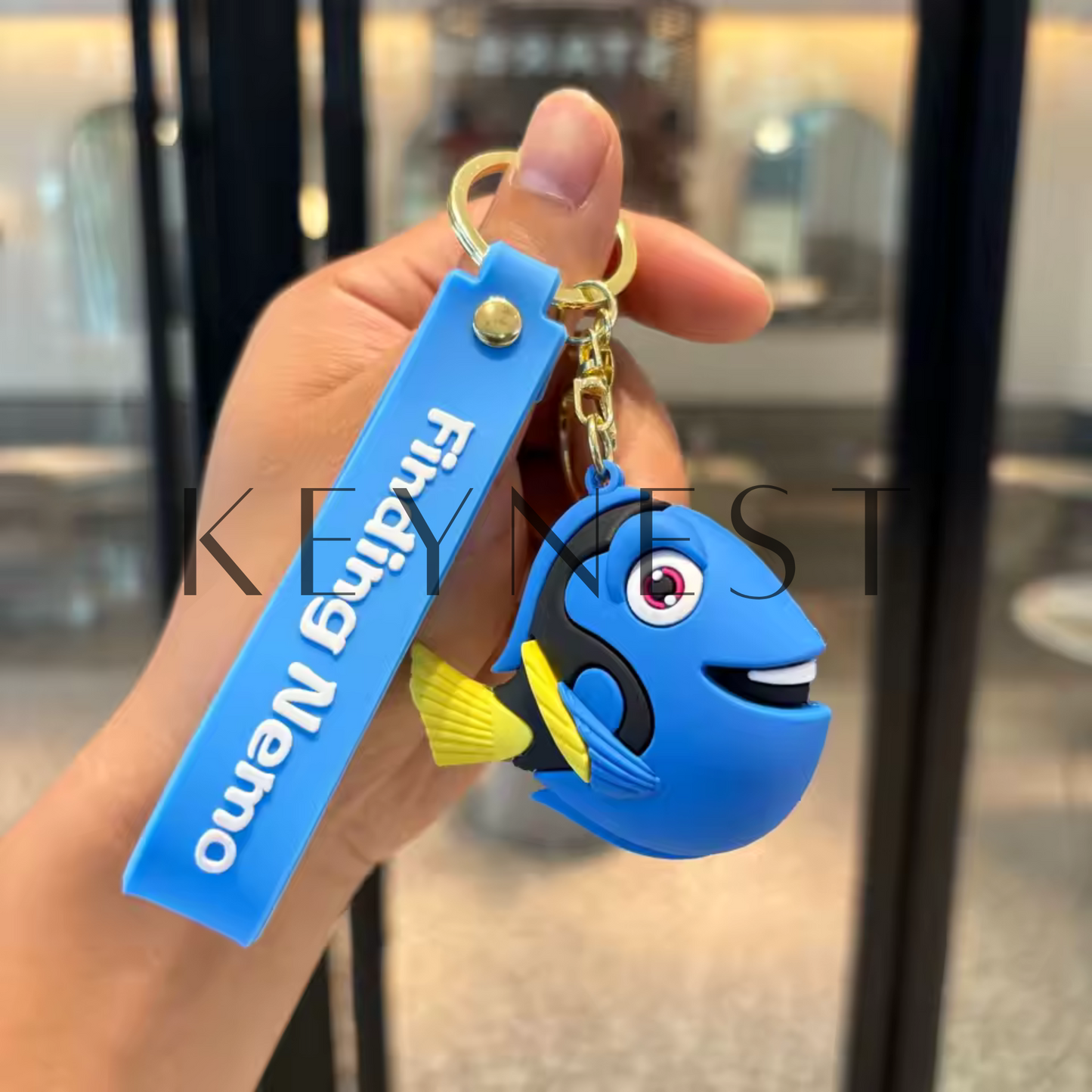 Porte-clé Le Monde de Nemo (2 modèles différents) – Némo et Dory, l'aventure sous-marine à portée de main 🐟