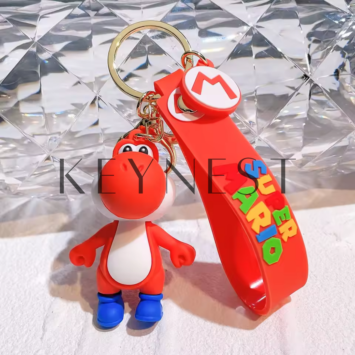 Porte-clé Yoshi – 5 coloris pour un max de bonne humeur 🦖