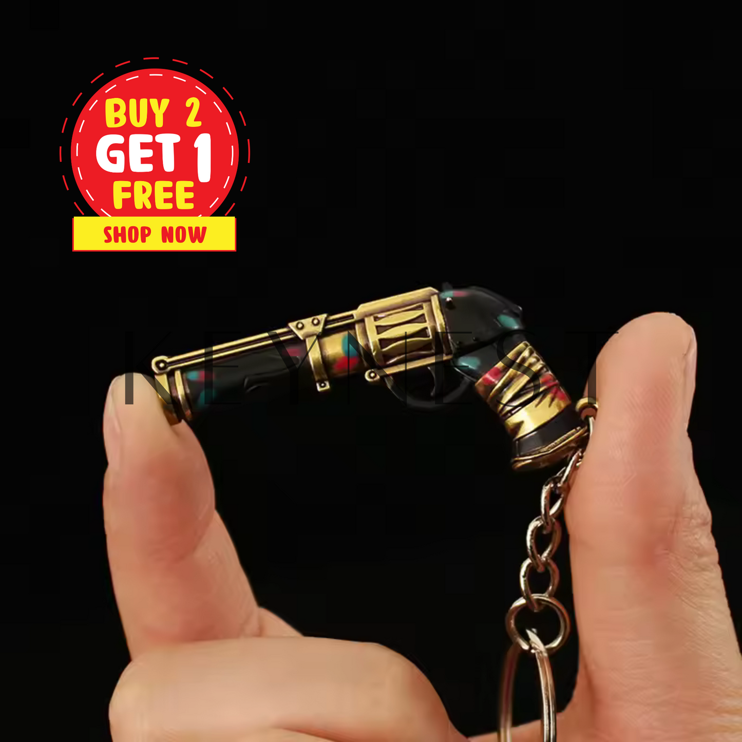 Porte-clé Valorant – Skin Sheriff Arcane : style magique et légendaire 🔫