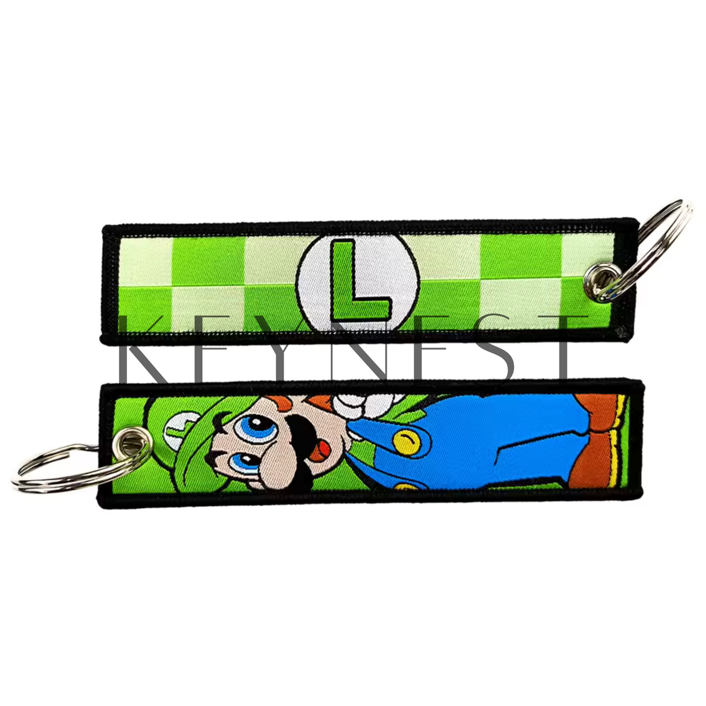 Long porte-clé Luigi – Luigi en mode courageux et déterminé 🍄💚