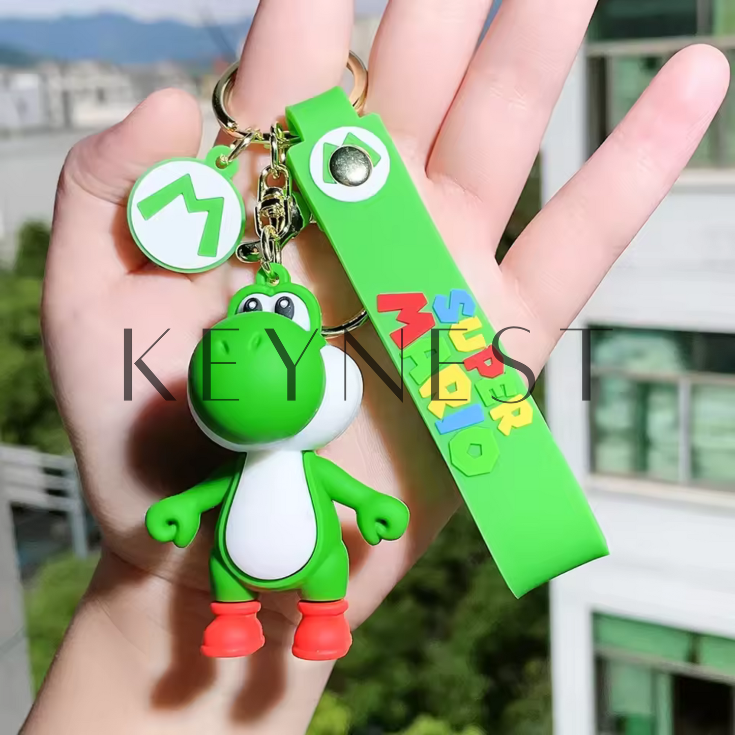 Porte-clé Yoshi – 5 coloris pour un max de bonne humeur 🦖