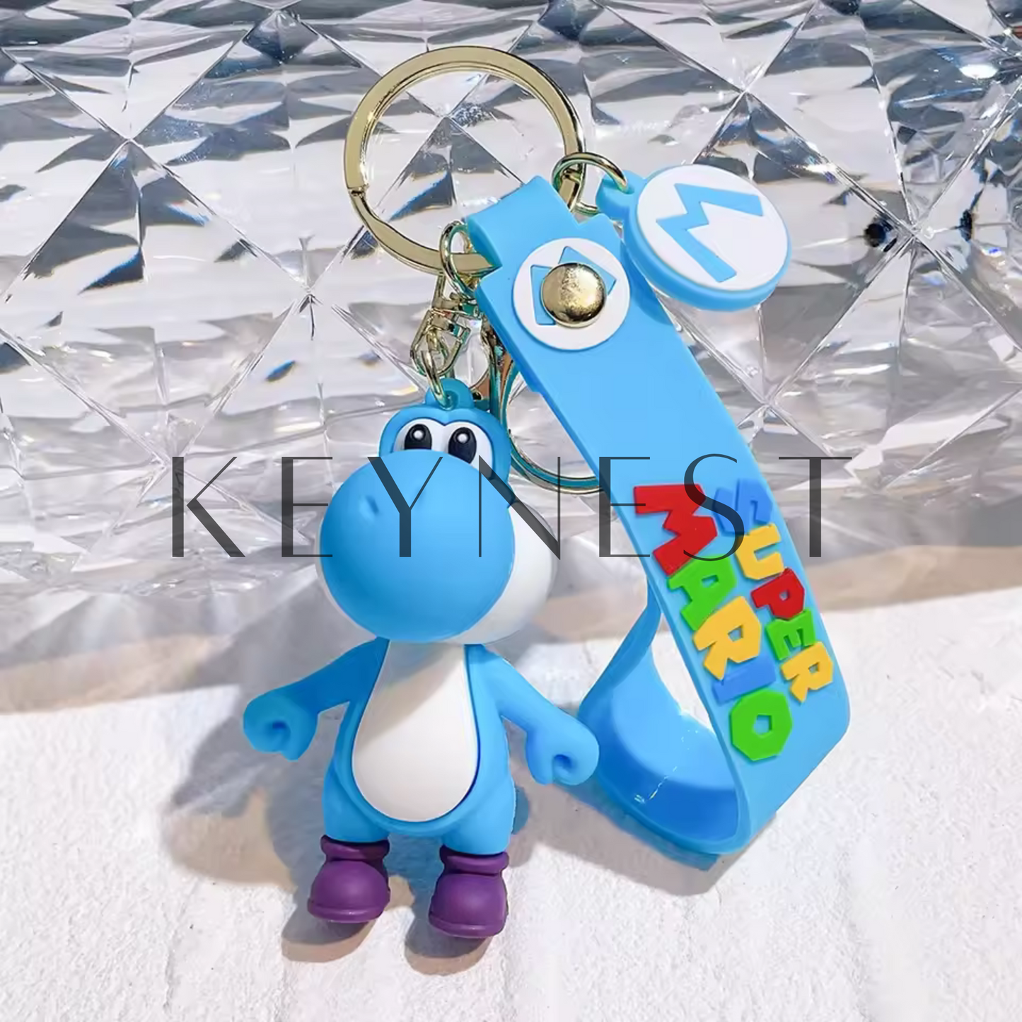Porte-clé Yoshi – 5 coloris pour un max de bonne humeur 🦖
