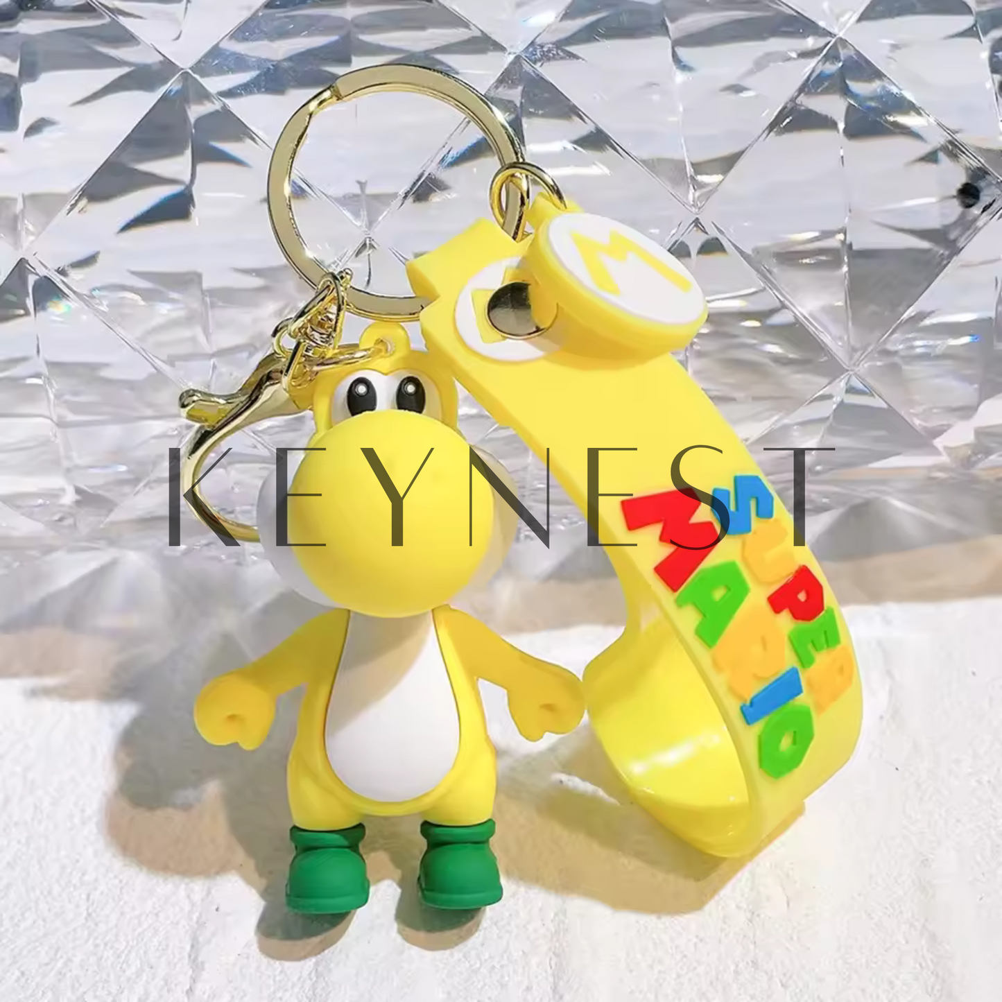 Porte-clé Yoshi – 5 coloris pour un max de bonne humeur 🦖