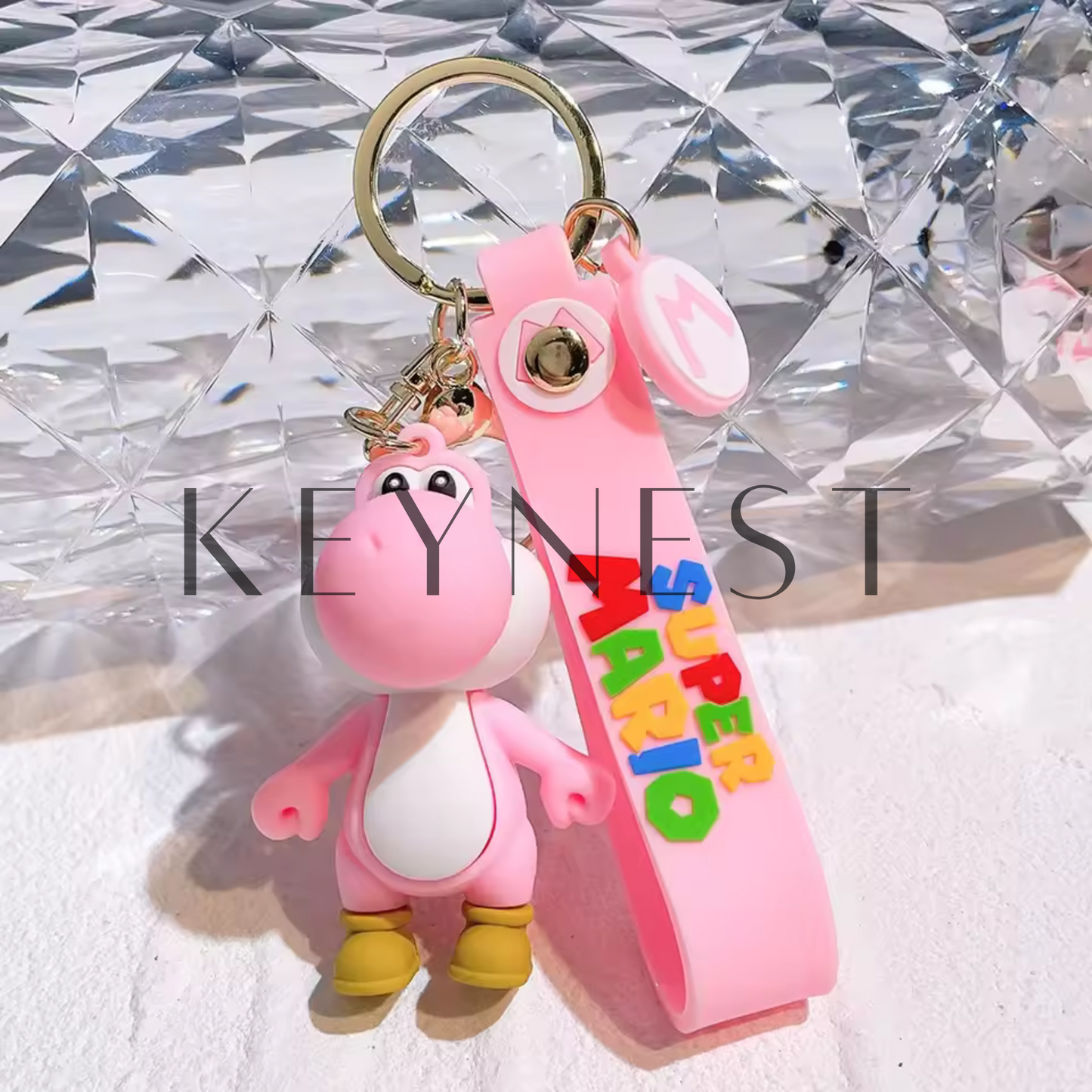 Porte-clé Yoshi – 5 coloris pour un max de bonne humeur 🦖
