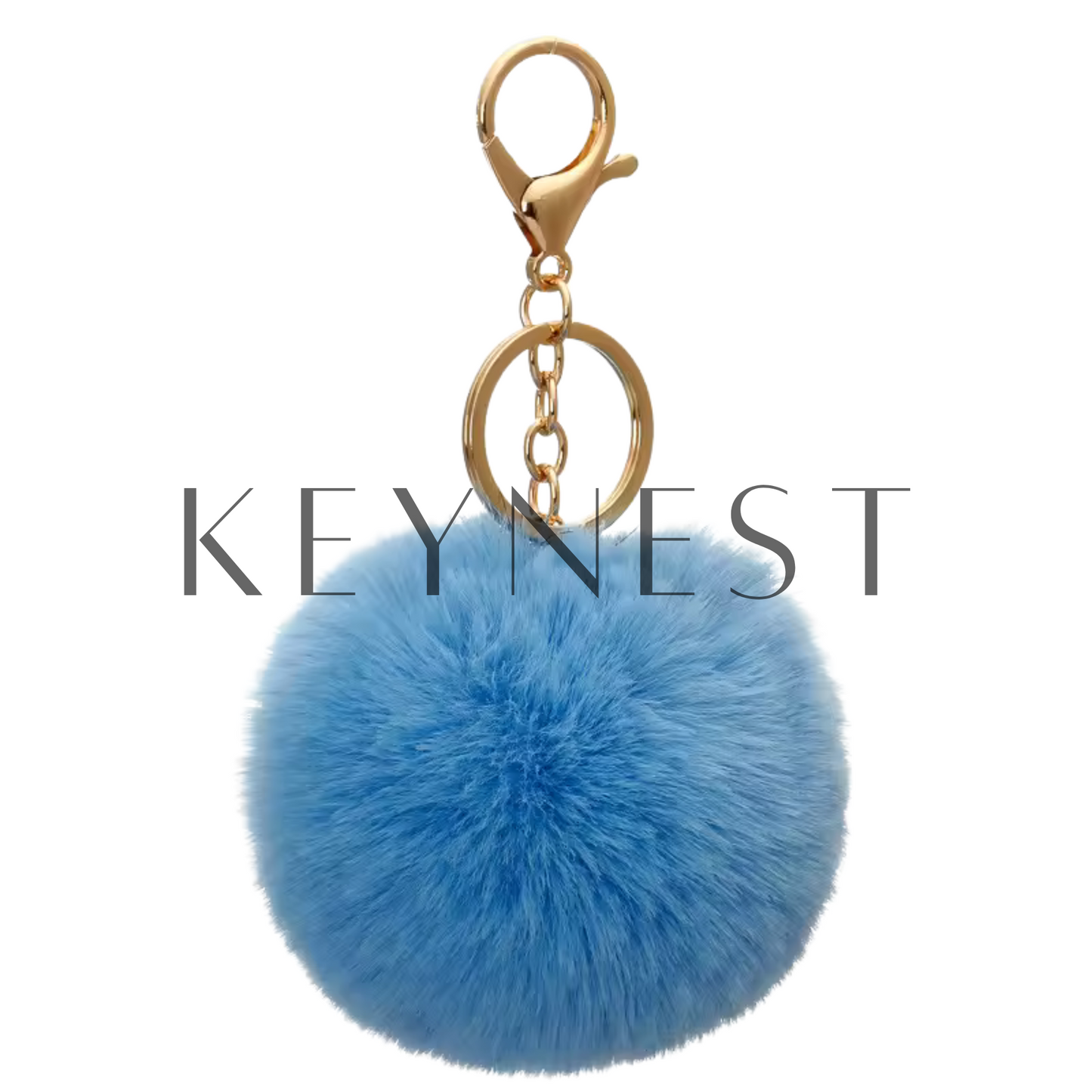 Porte-clé Pompon – 13 coloris pour une touche fluffy au quotidien 🎀✨