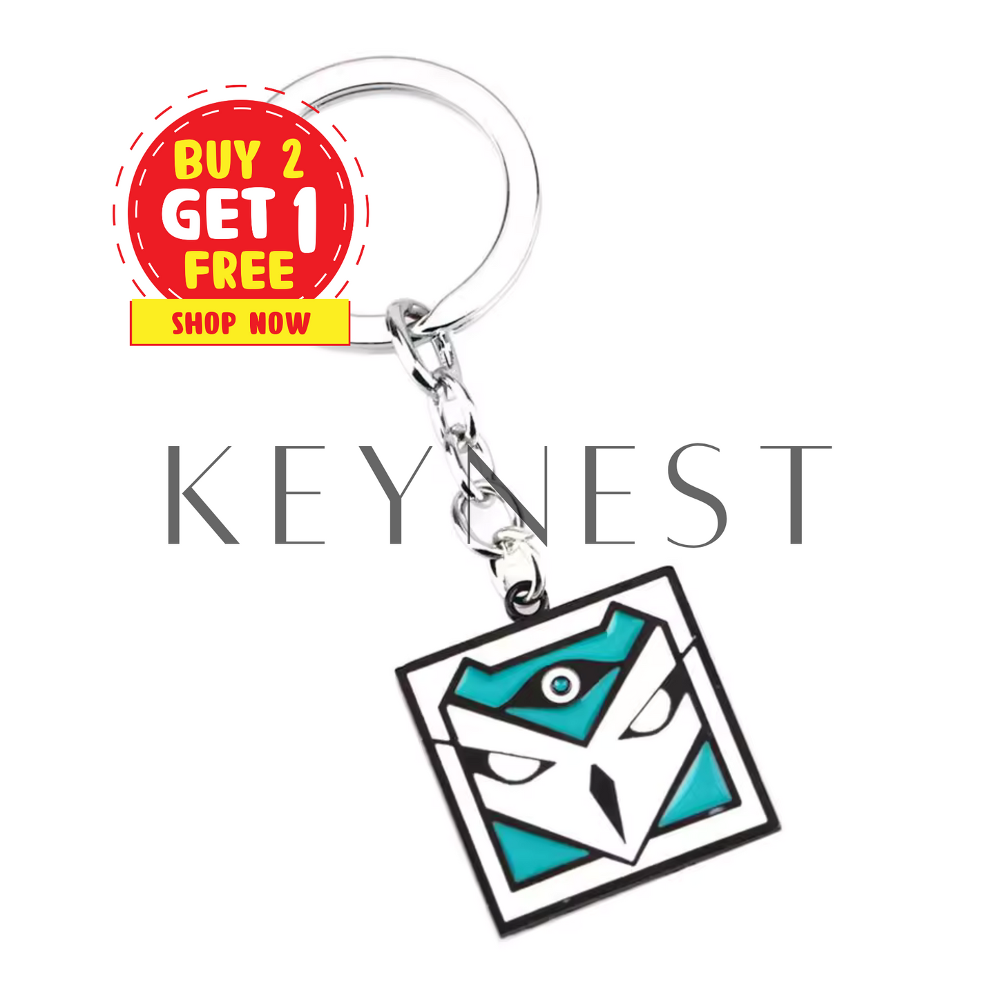Rainbow Six Siege Keychain – Kali Icon