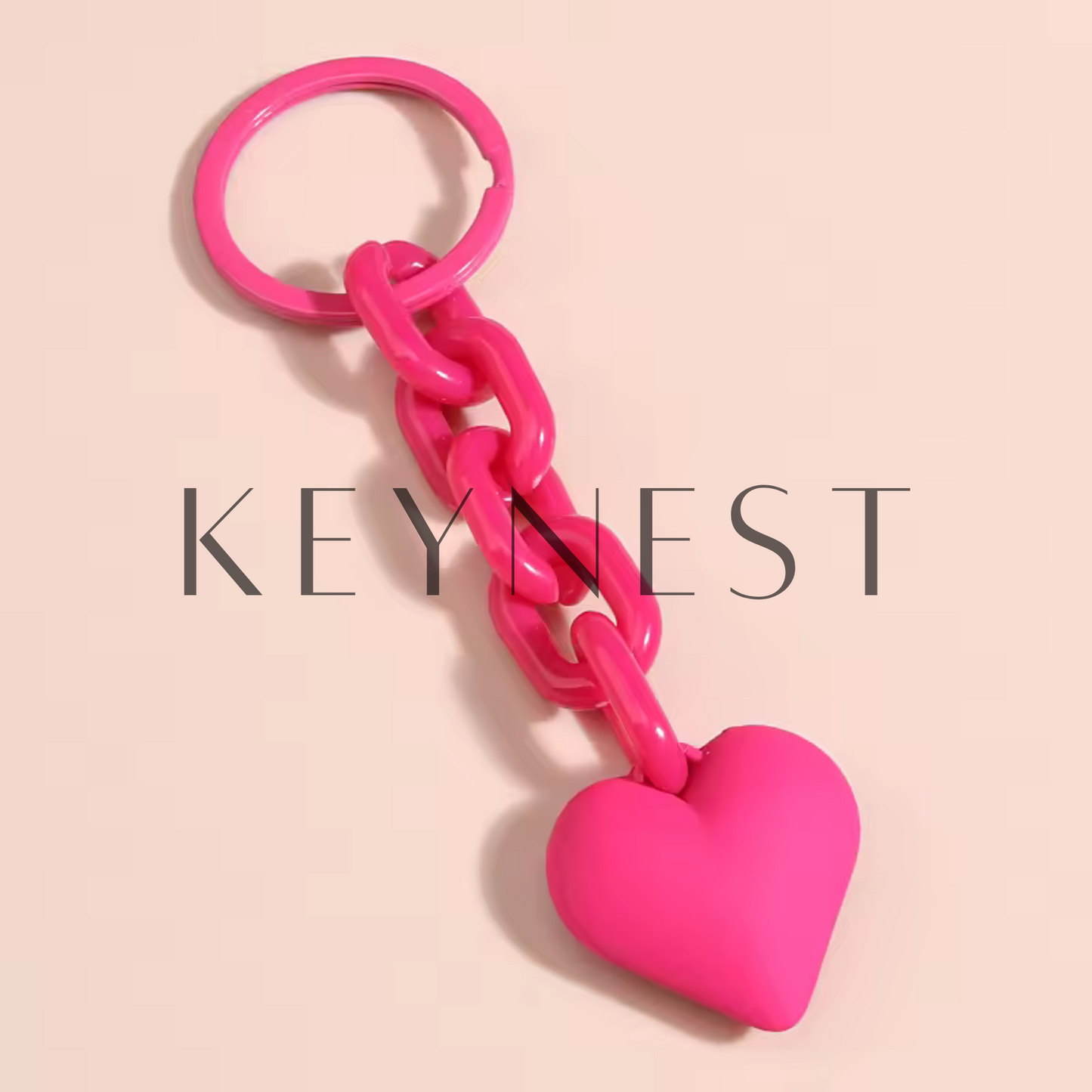 Chaîne avec Cœur (15 coloris disponibles) 💖