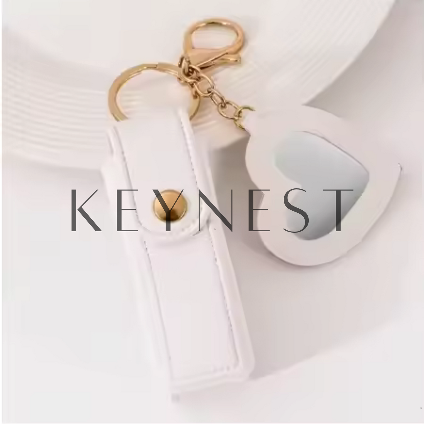 Pochette à Rouge à Lèvres avec Miroir Cœur – 8 modèles disponibles