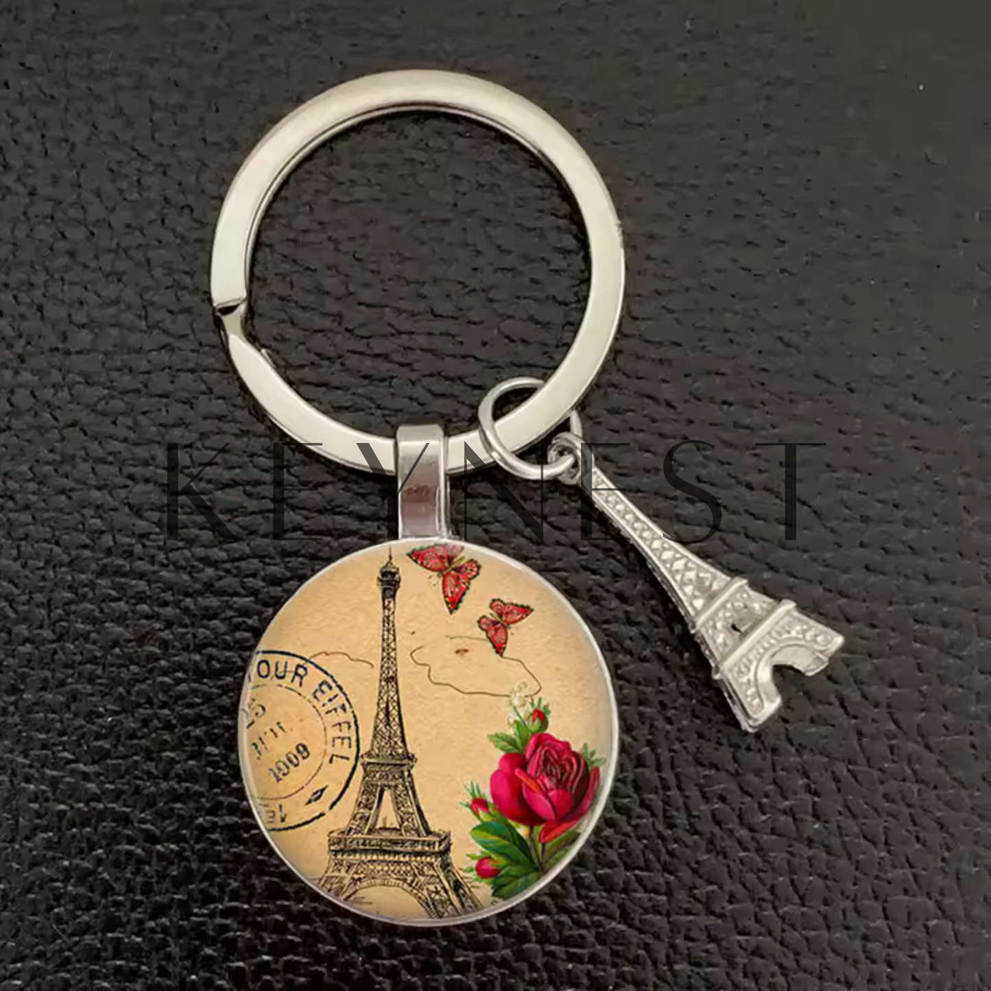 Porte-clés Tour Eiffel – 12 modèles disponibles pour une touche parisienne ✨