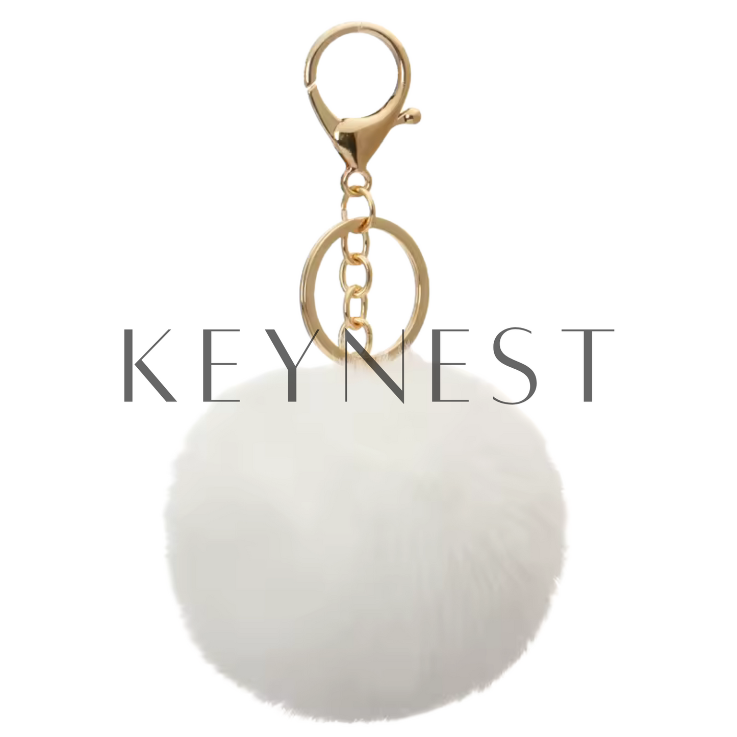 Porte-clé Pompon – 13 coloris pour une touche fluffy au quotidien 🎀✨