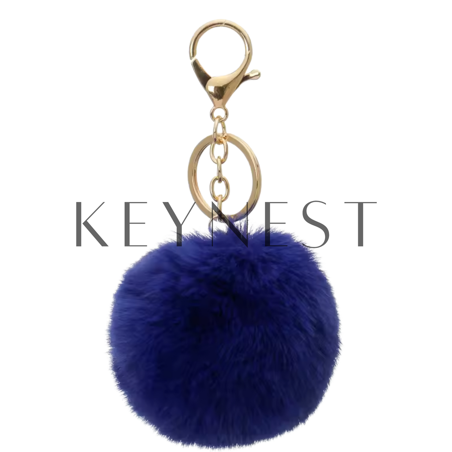 Porte-clé Pompon – 13 coloris pour une touche fluffy au quotidien 🎀✨