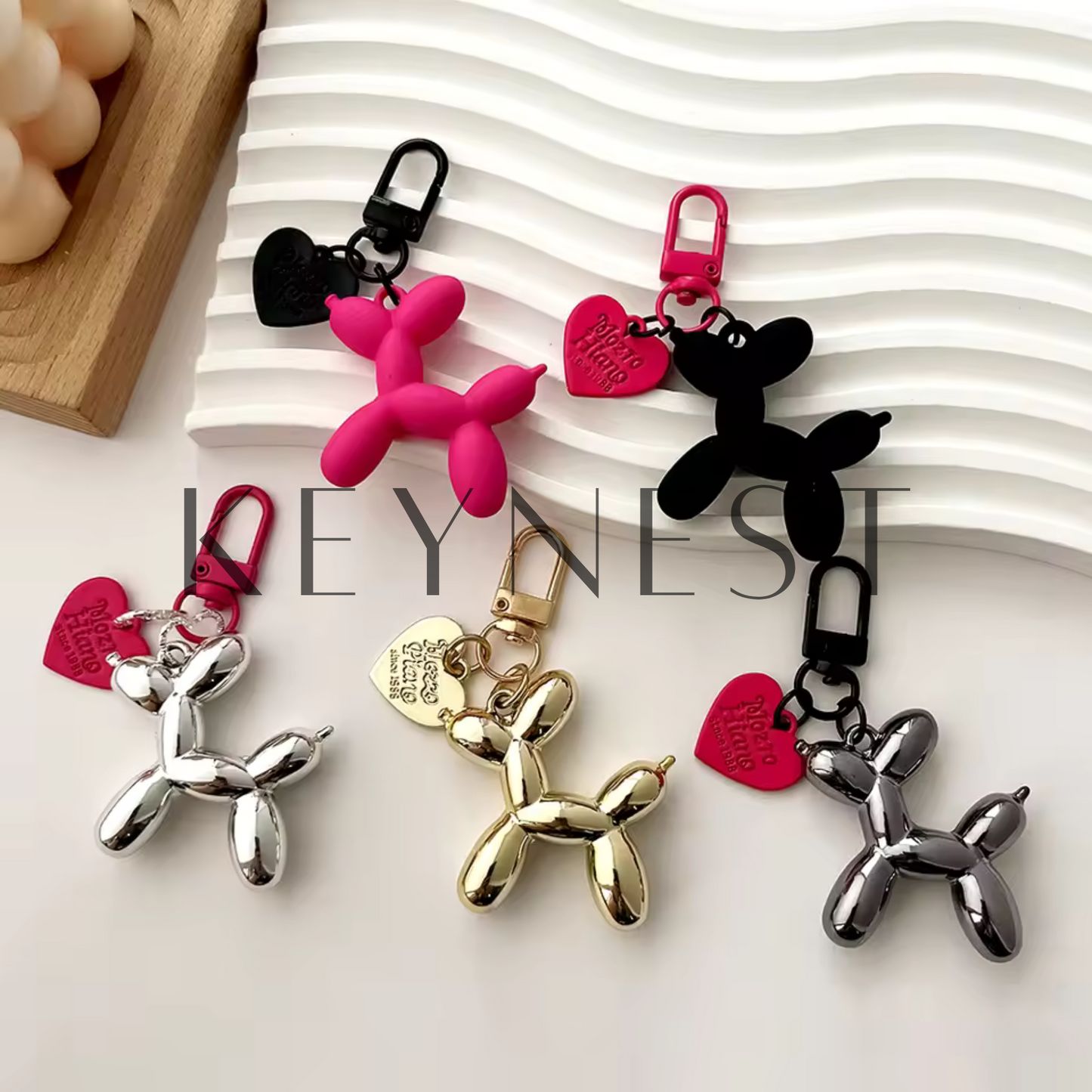 Porte-clé Chien – 37 coloris pour tous les amoureux des toutous