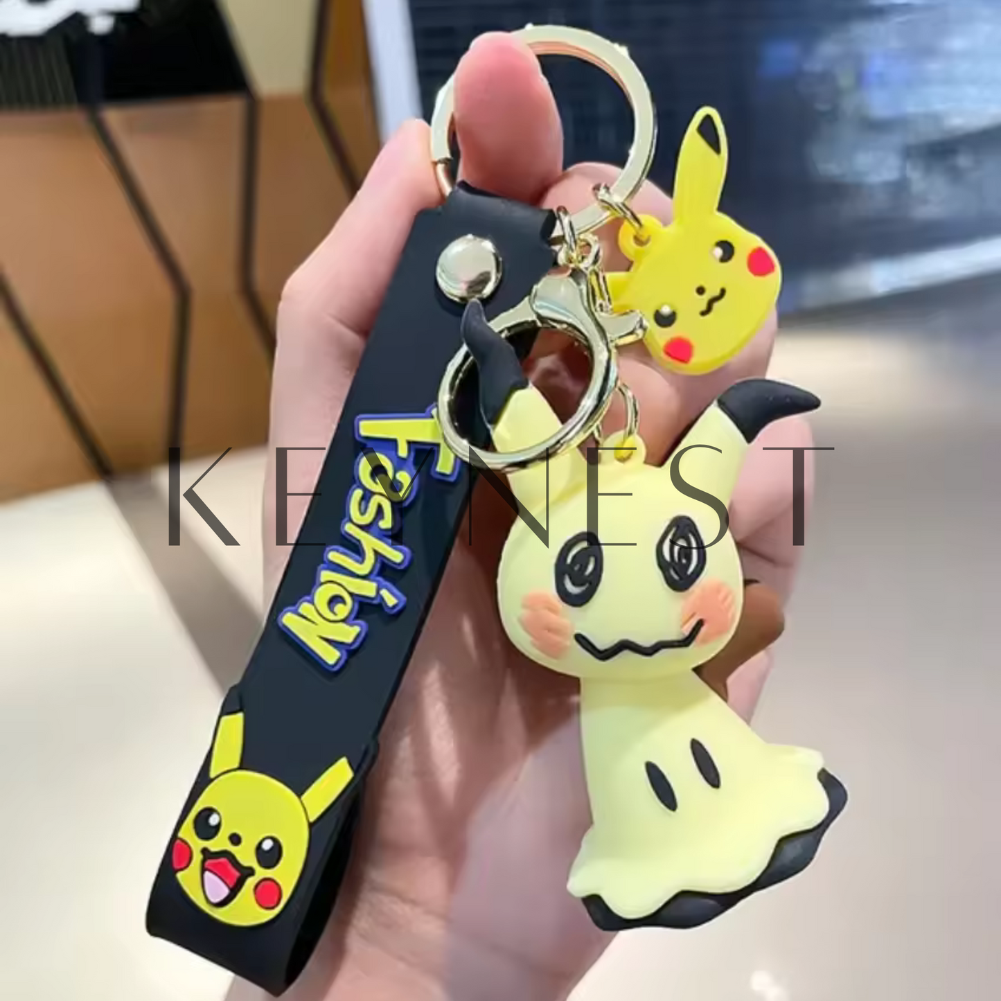 Porte-clé Pokémon Mimikyu – L’adorable fantôme à emporter partout 🔮