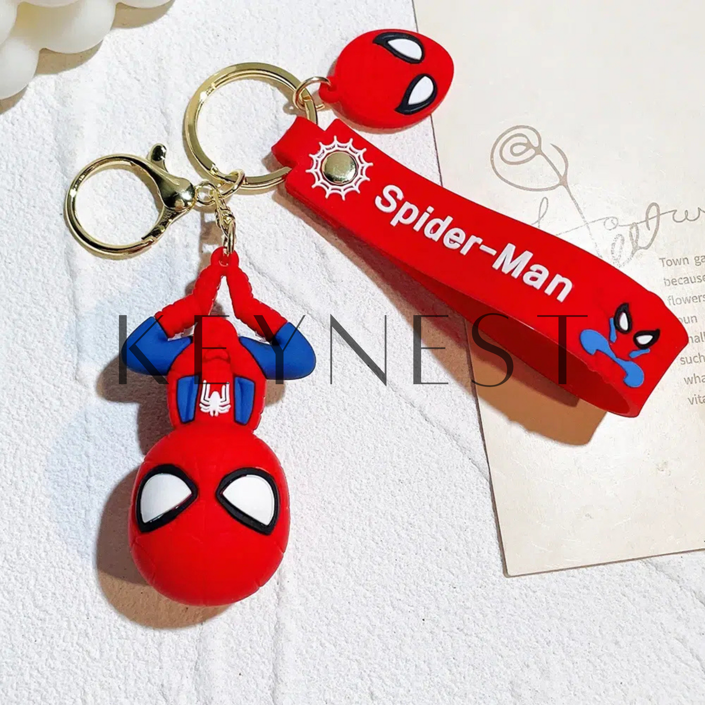 Porte-Clé Marvel Spider-Man – L’héroïsme à portée de main 🕷️🕸️