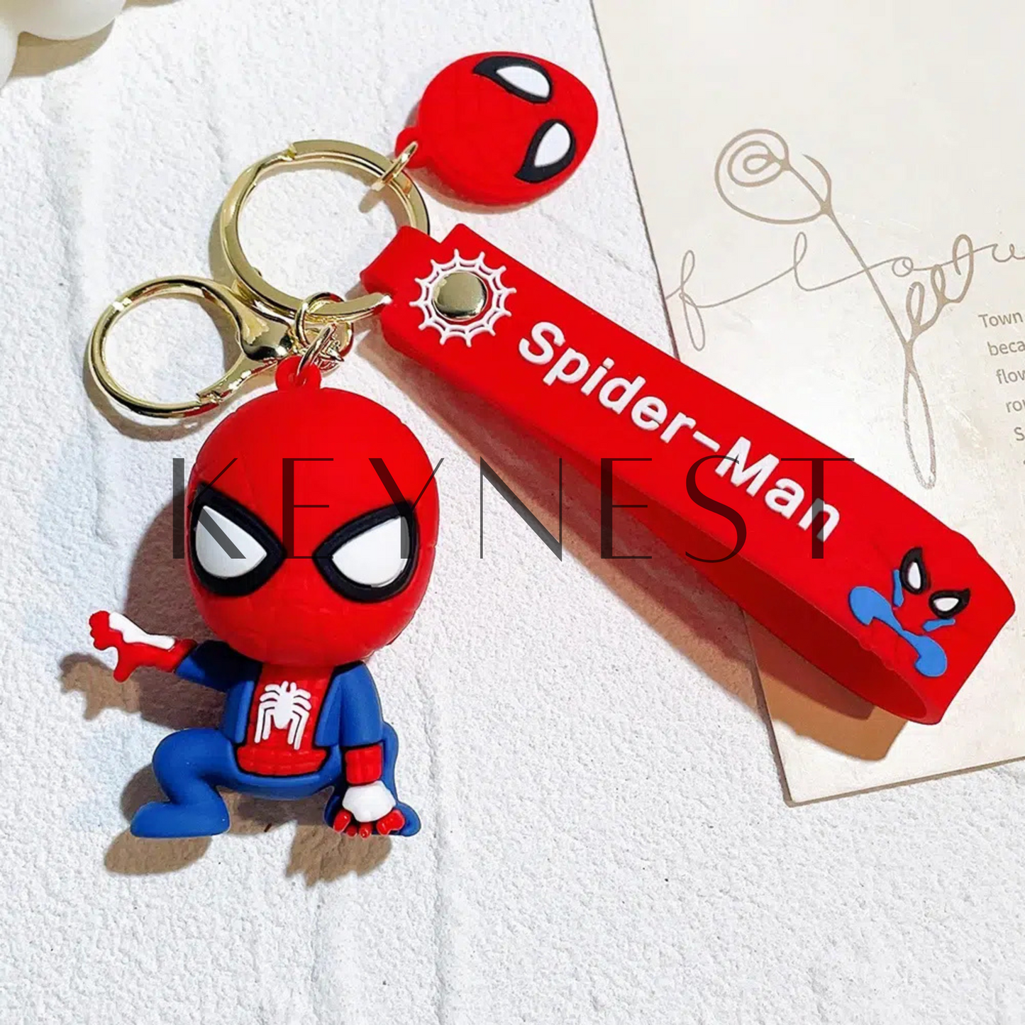 Porte-Clé Marvel Spider-Man – L’héroïsme à portée de main 🕷️🕸️