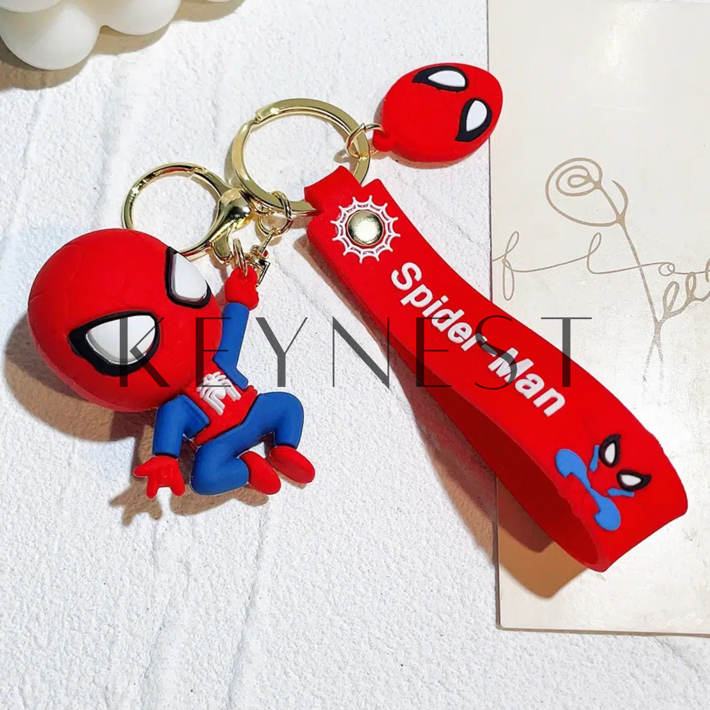 Porte-Clé Marvel Spider-Man – L’héroïsme à portée de main 🕷️🕸️
