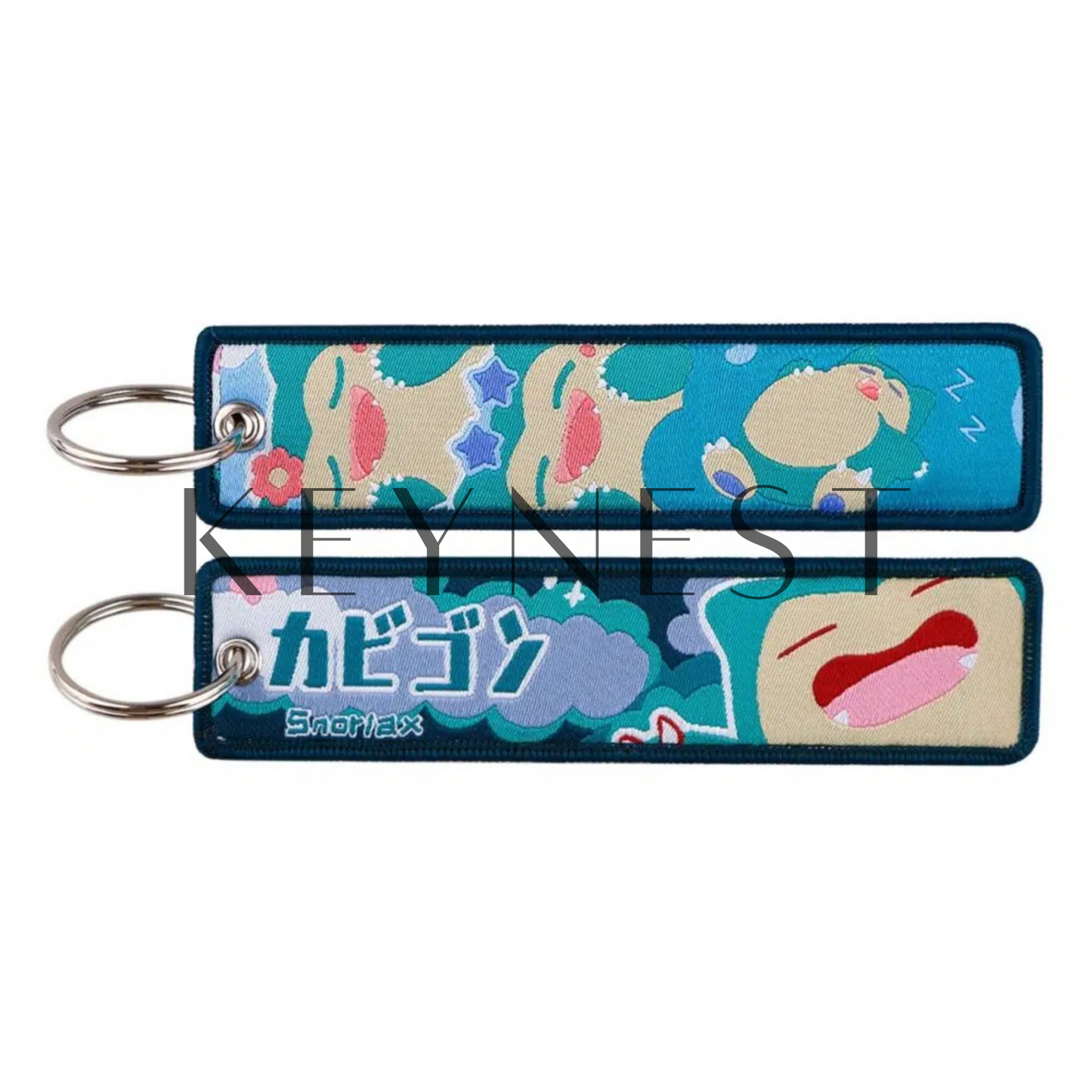 Long Porte-Clé Pokémon Ronflex – L’accessoire cool et décontracté 💤