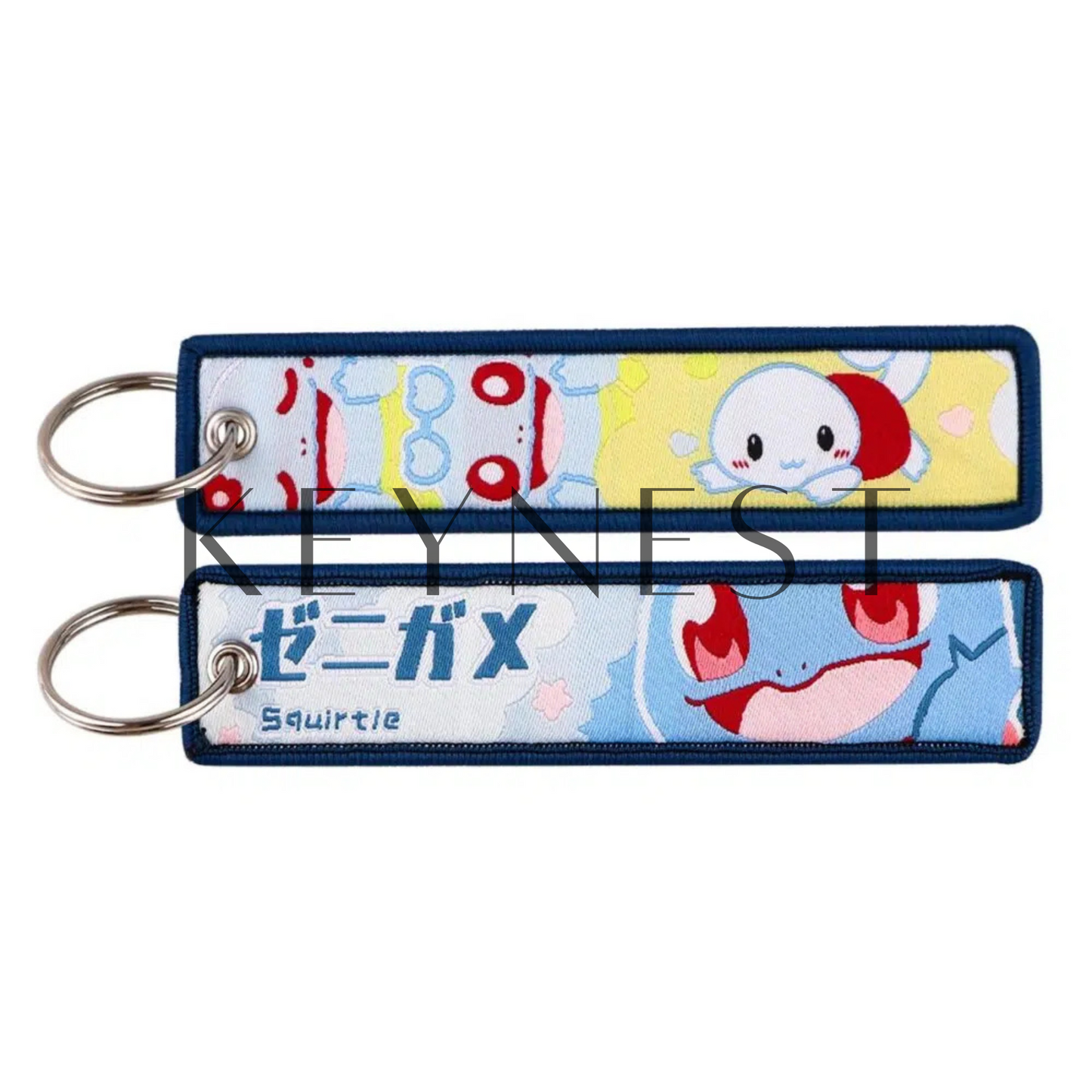 Long Porte-Clé Pokémon Carapuce – L’accessoire frais et mignon 🐢💧