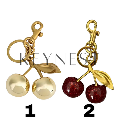 Porte-clé Cerise – 7 modèles fruités 🍒✨