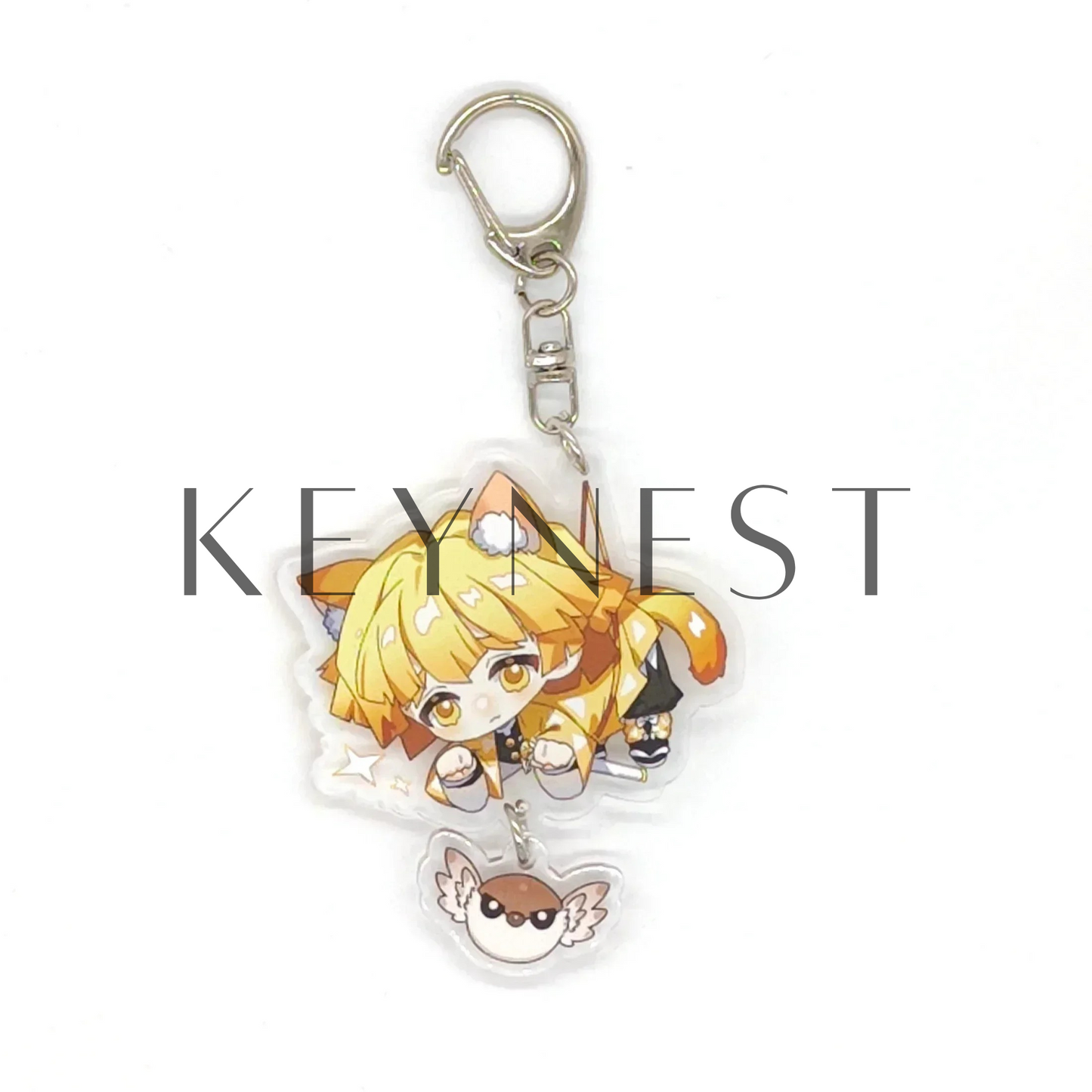 Porte-clé Demon Slayer en Acrylique – 18 Modèles Disponibles ! ✨