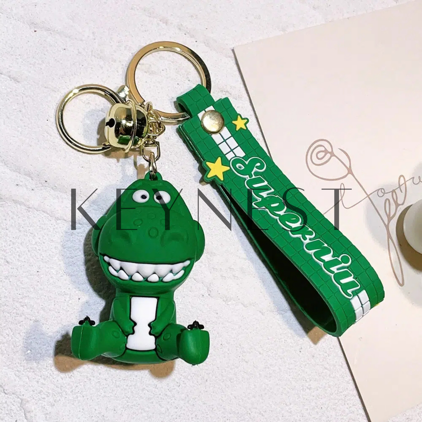 Porte-Clé Toy Story – Woody et Rex (2 modèles différents) 🤠🦖