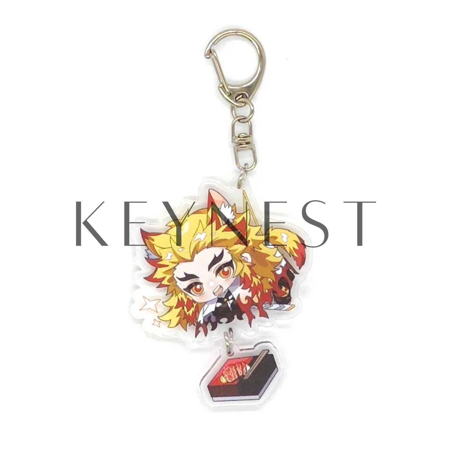 Porte-clé Demon Slayer en Acrylique – 18 Modèles Disponibles ! ✨