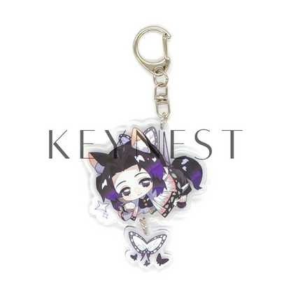 Porte-clé Demon Slayer en Acrylique – 18 Modèles Disponibles ! ✨