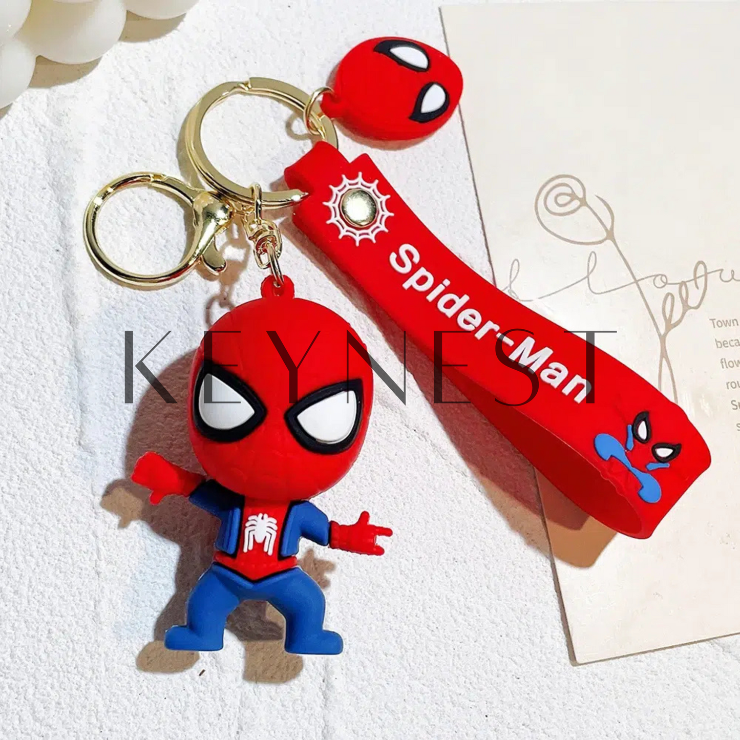 Porte-Clé Marvel Spider-Man – L’héroïsme à portée de main 🕷️🕸️