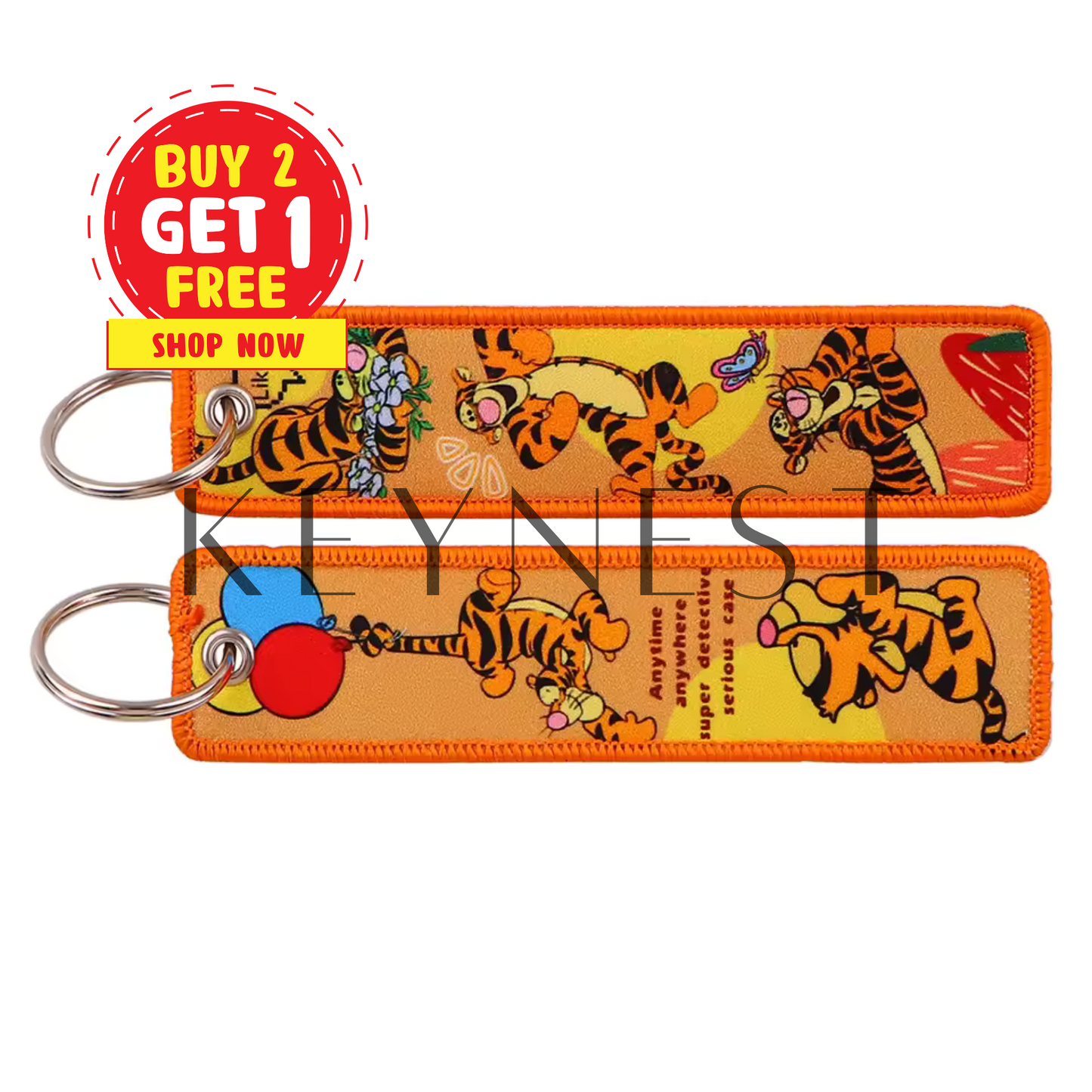 Long Tigger keychain – Winnie the Pooh 🐯