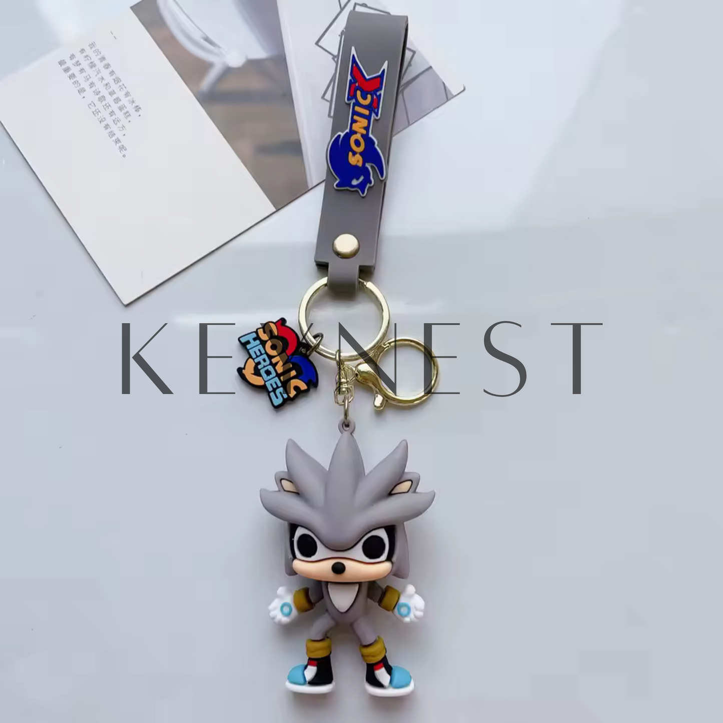Porte-clé Sonic – 2 modèles disponibles 🌀