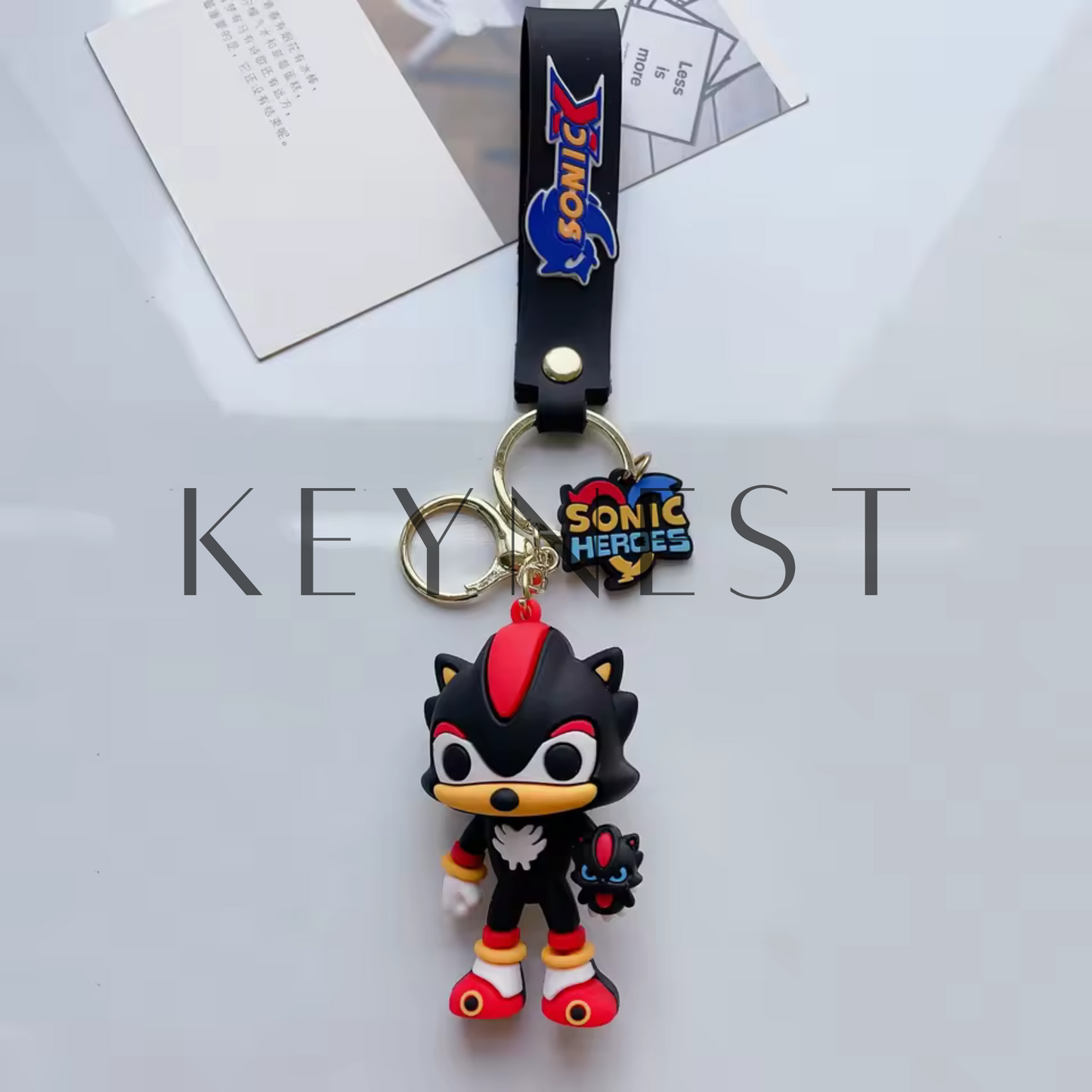 Porte-clé Sonic – 2 modèles disponibles 🌀