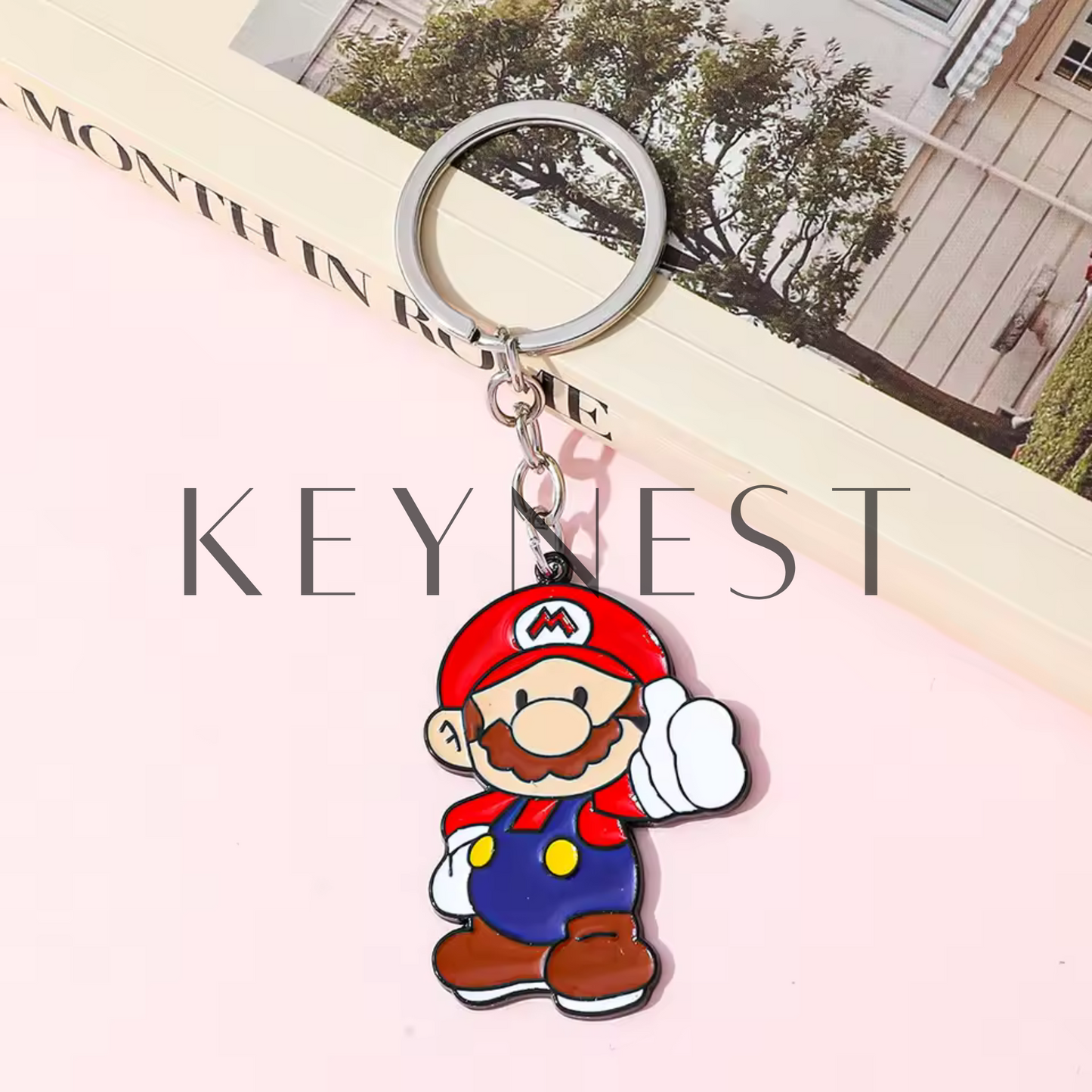 Porte-clé Super Mario – En alliage métal, pour un style solide et stylé 🎮