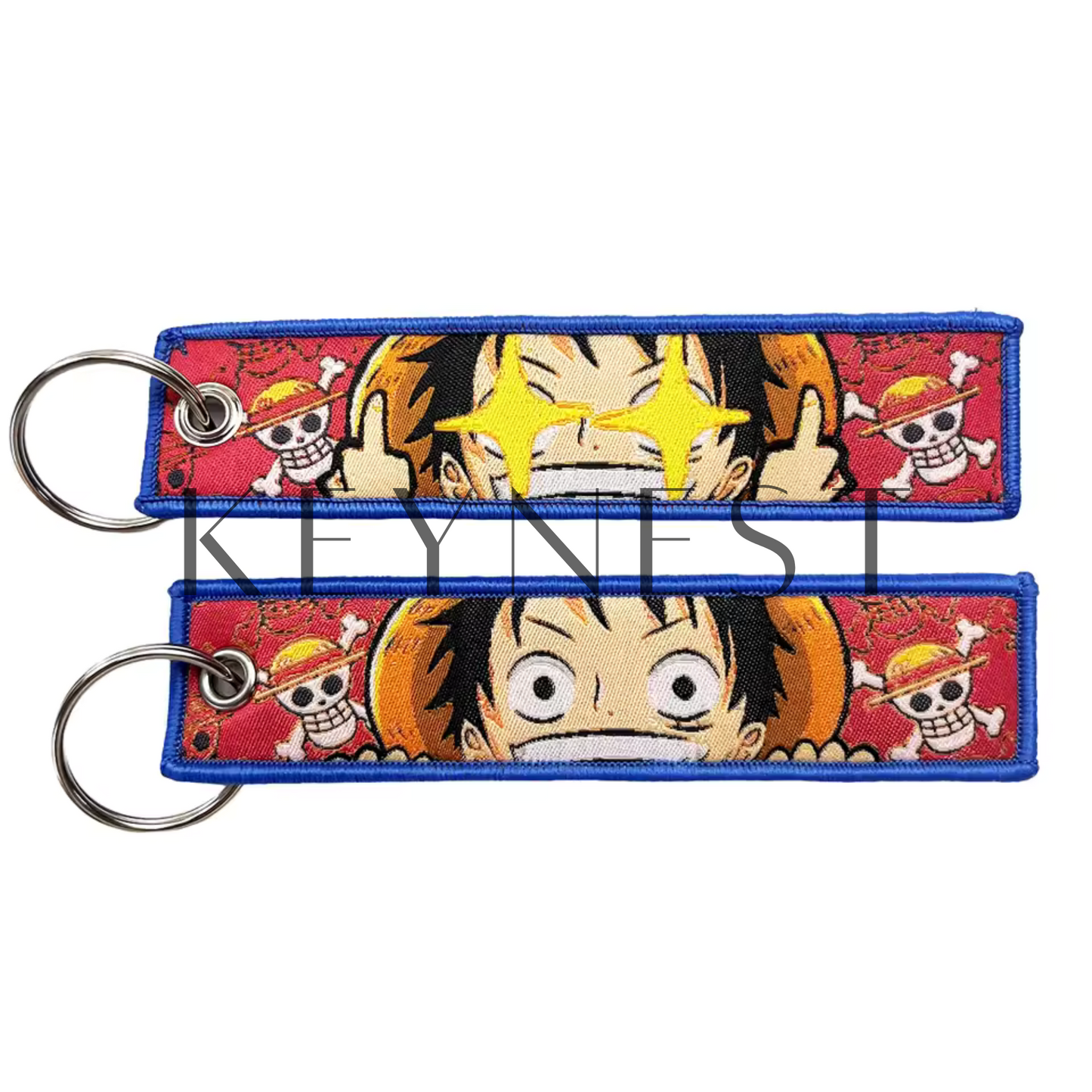 Long porte-clé One Piece – Monkey D. Luffy en mode fun 🌊