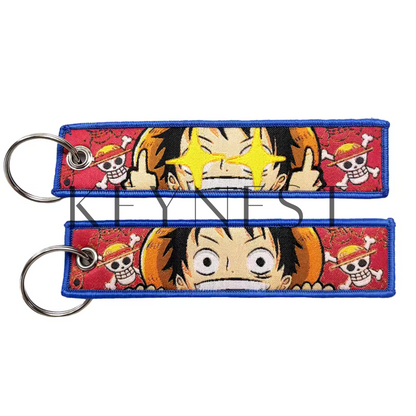 Long porte-clé One Piece – Monkey D. Luffy en mode fun 🌊