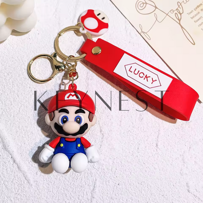 Porte-clé Bébé Mario – 4 modèles colorés trop mignons 👶🎮